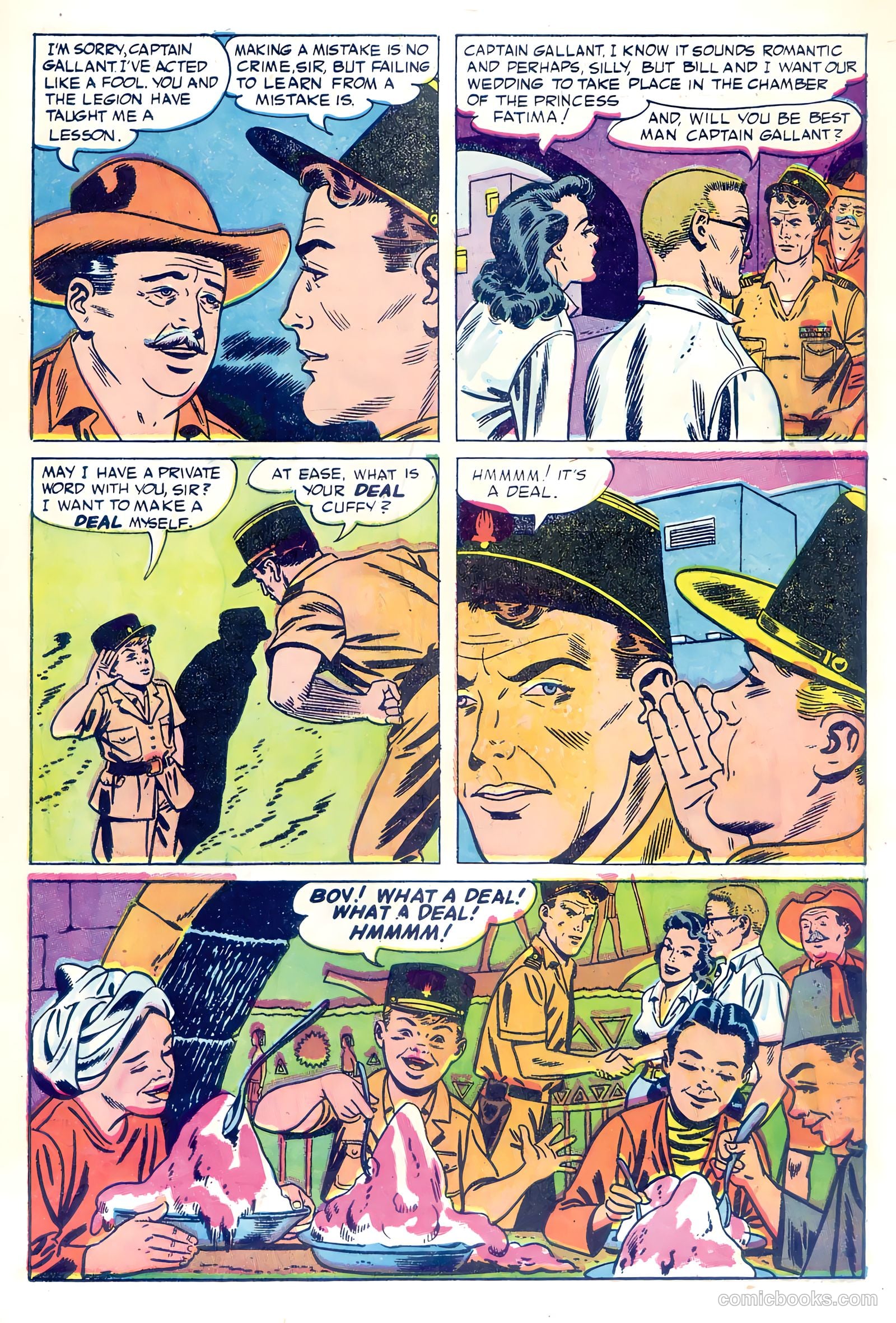 Captain Gallant #1 (1956) — page 23 of 36