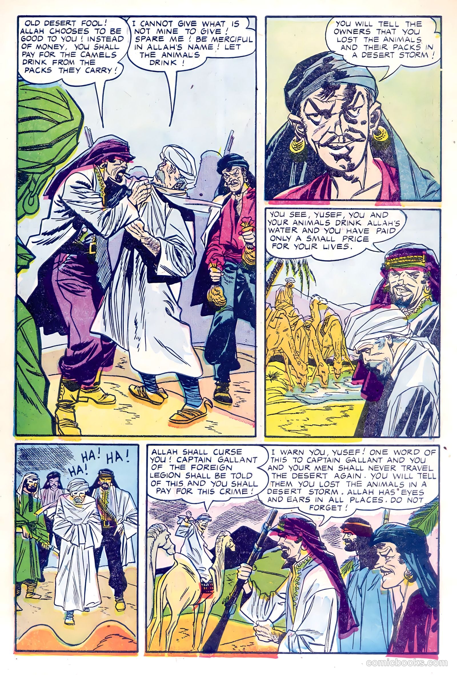 Captain Gallant #1 (1956) — page 27 of 36