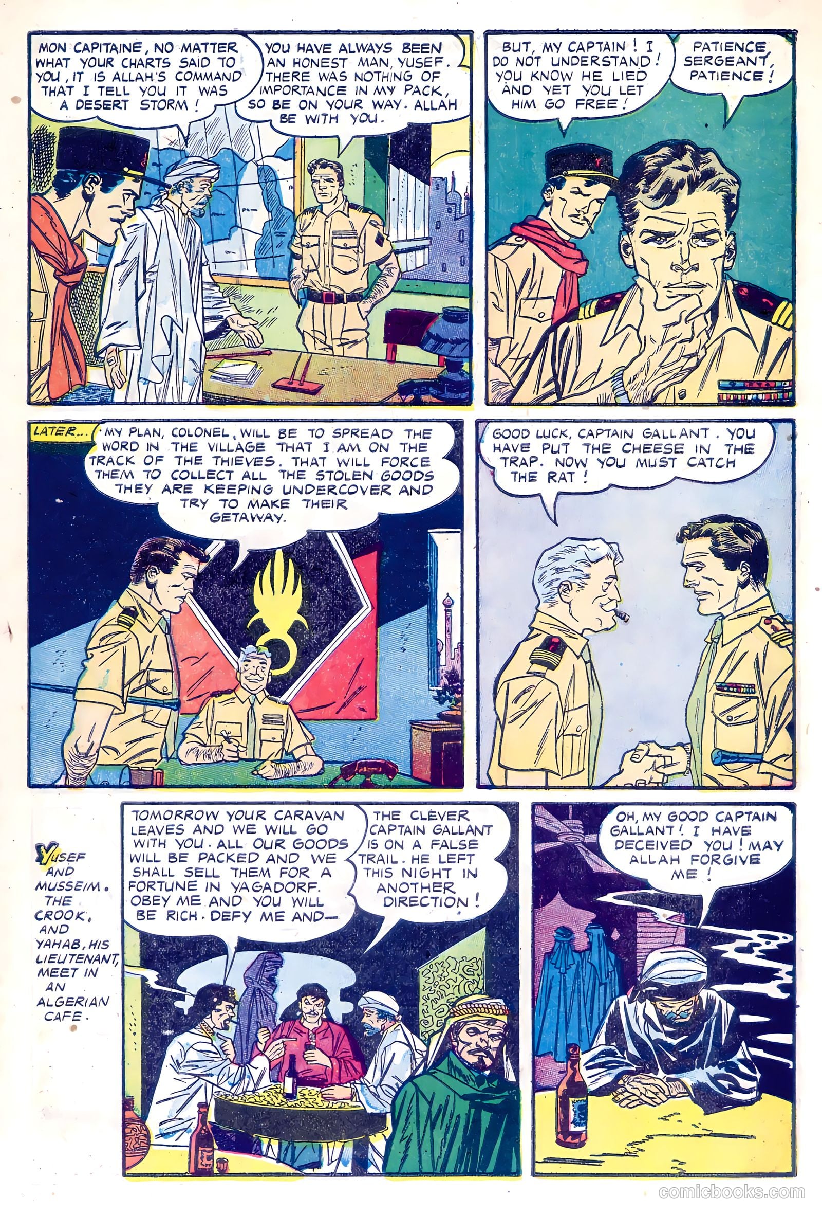 Captain Gallant #1 (1956) — page 29 of 36