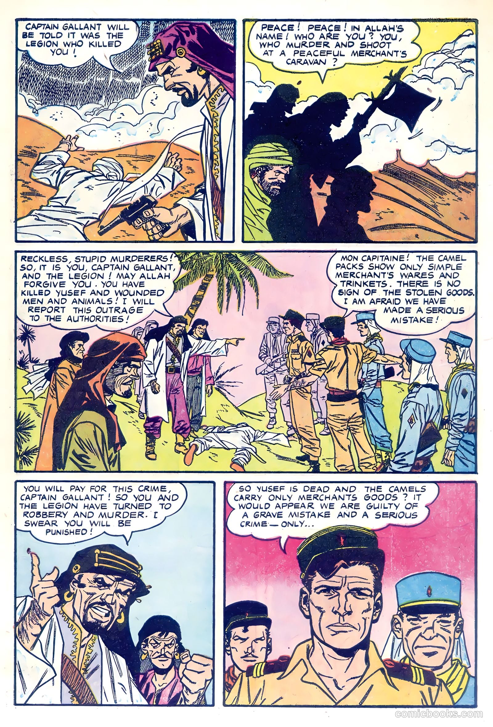 Captain Gallant #1 (1956) — page 31 of 36