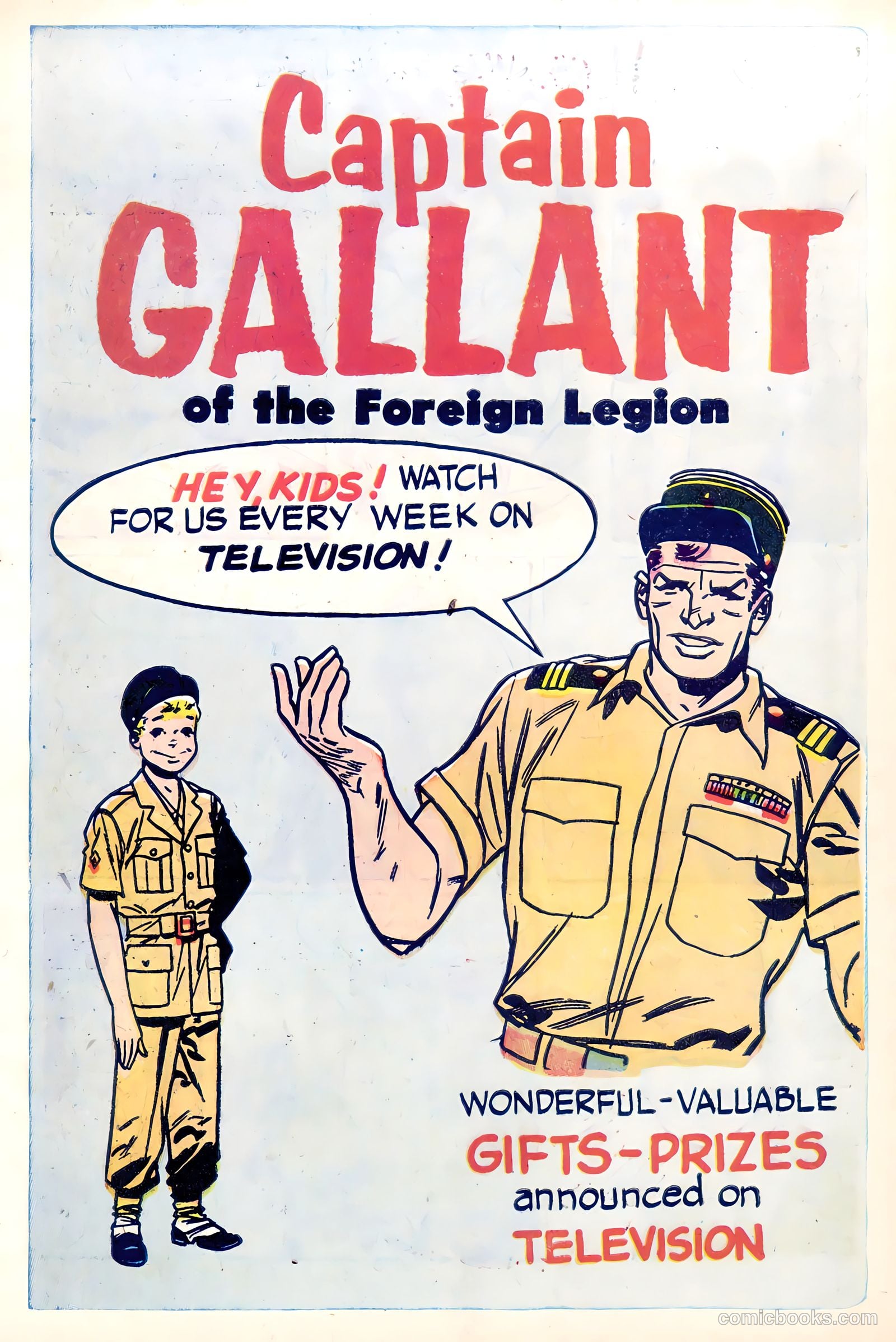 Captain Gallant #1 (1956) — page 34 of 36