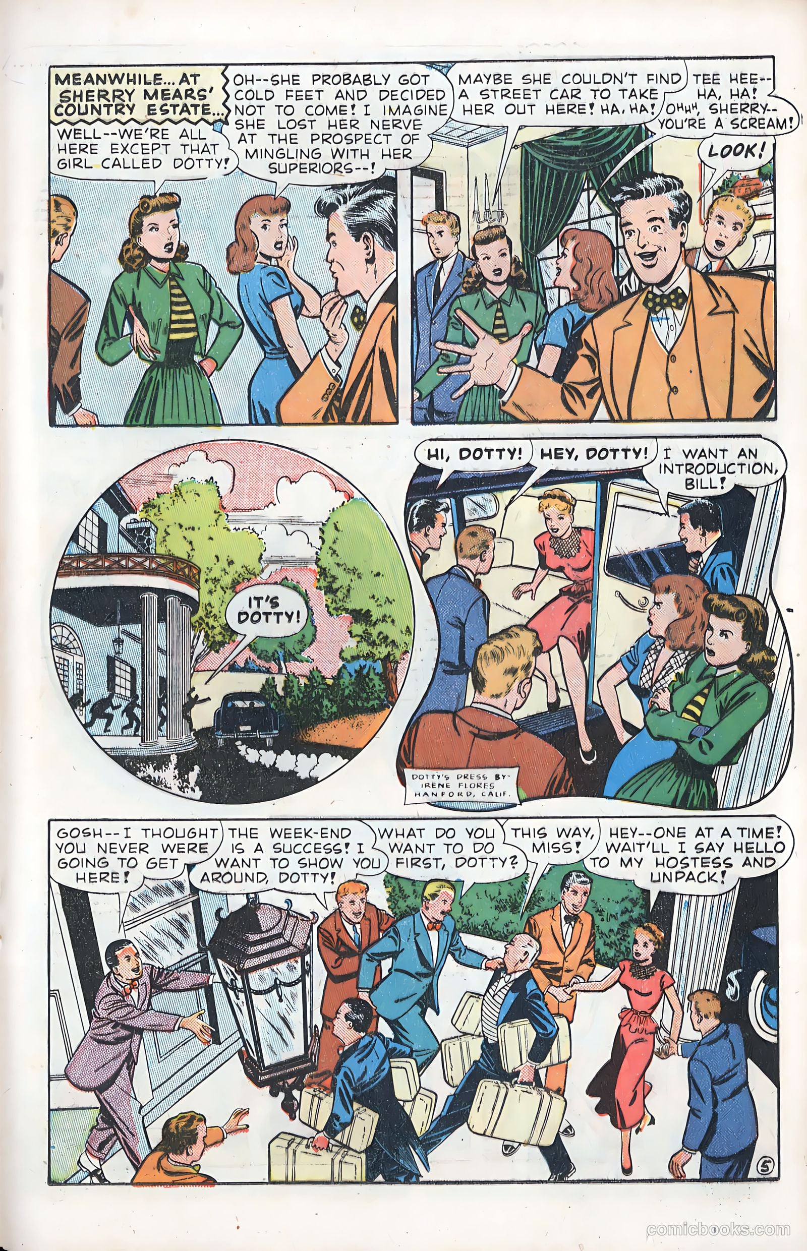 Dotty Comics #39 (1948) — page 21 of 36