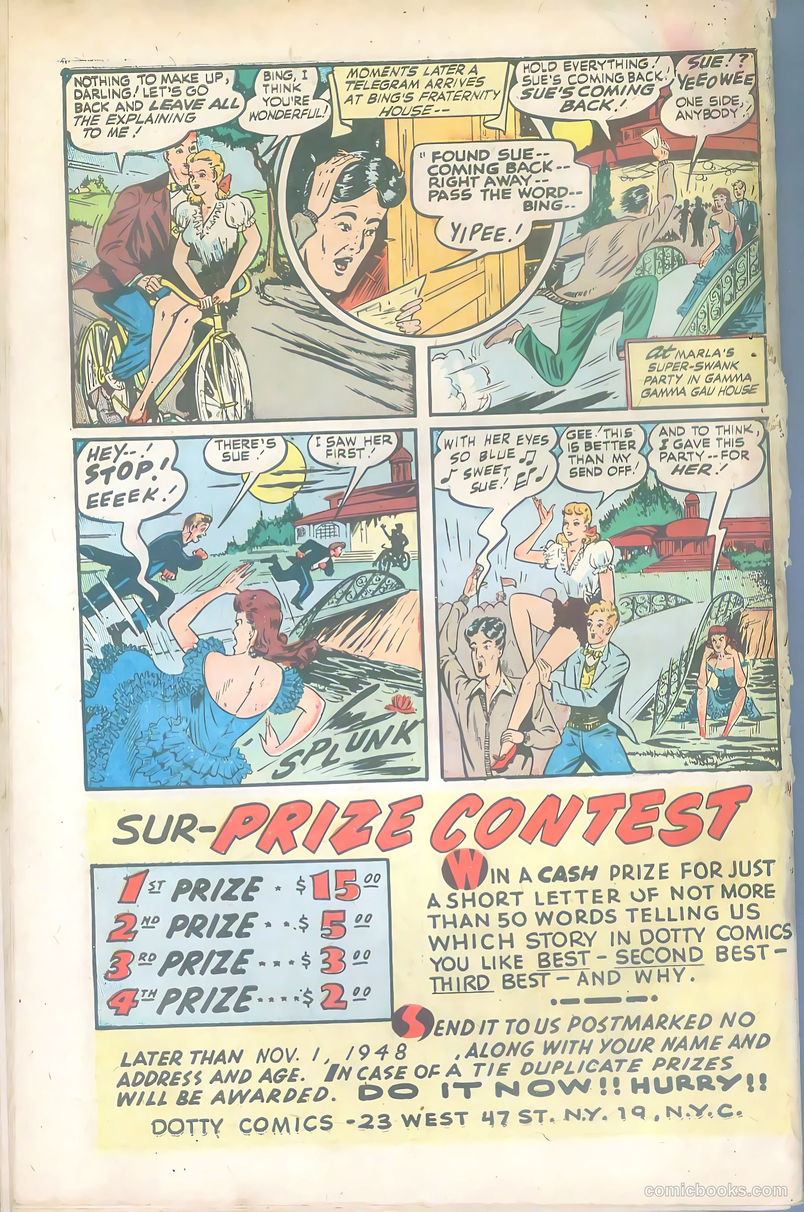 Dotty Comics #38 (1948) — page 50 of 52
