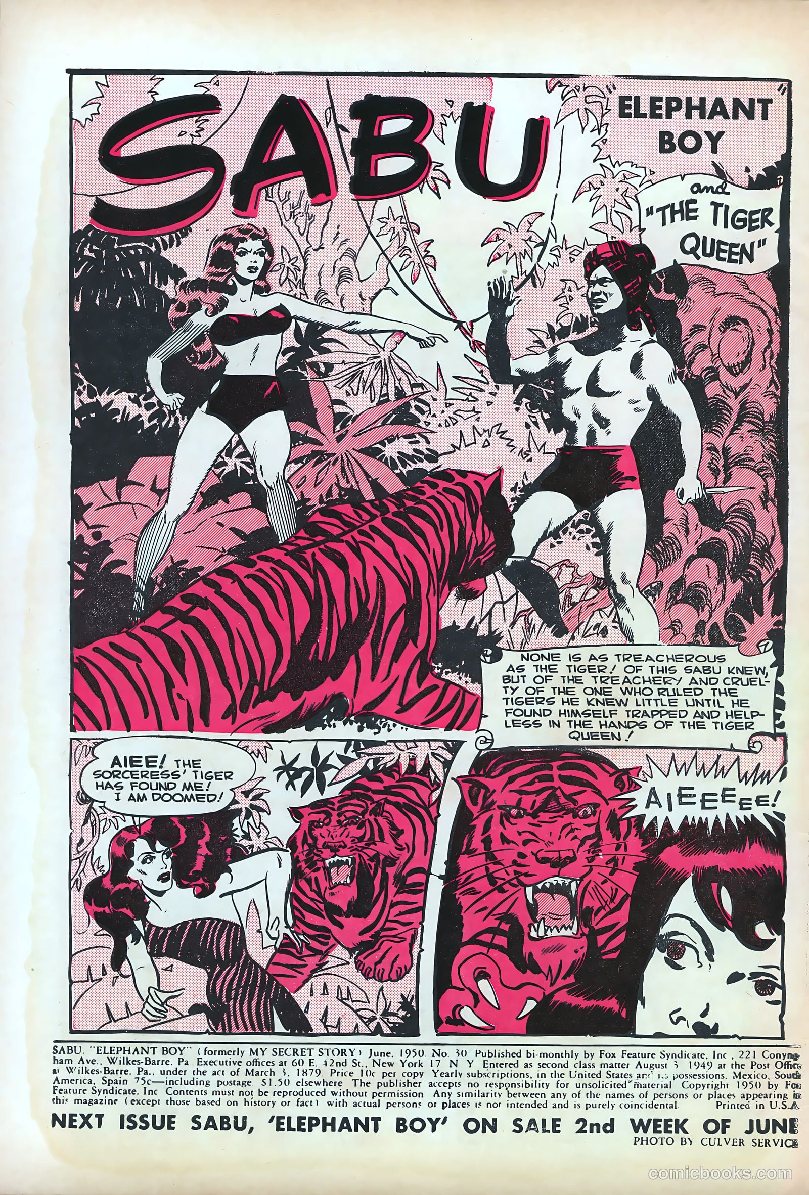 Sabu "Elephant Boy" #30 (1950) — page 2 of 36