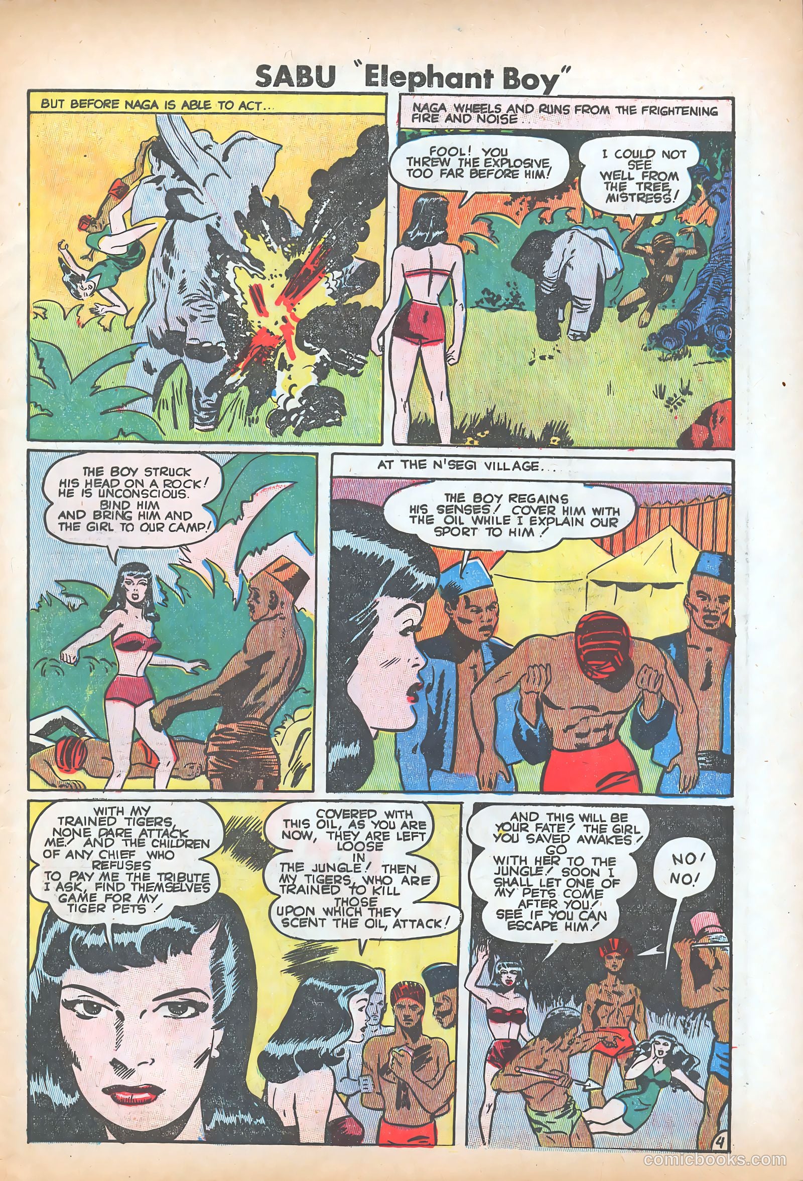 Sabu "Elephant Boy" #30 (1950) — page 5 of 36