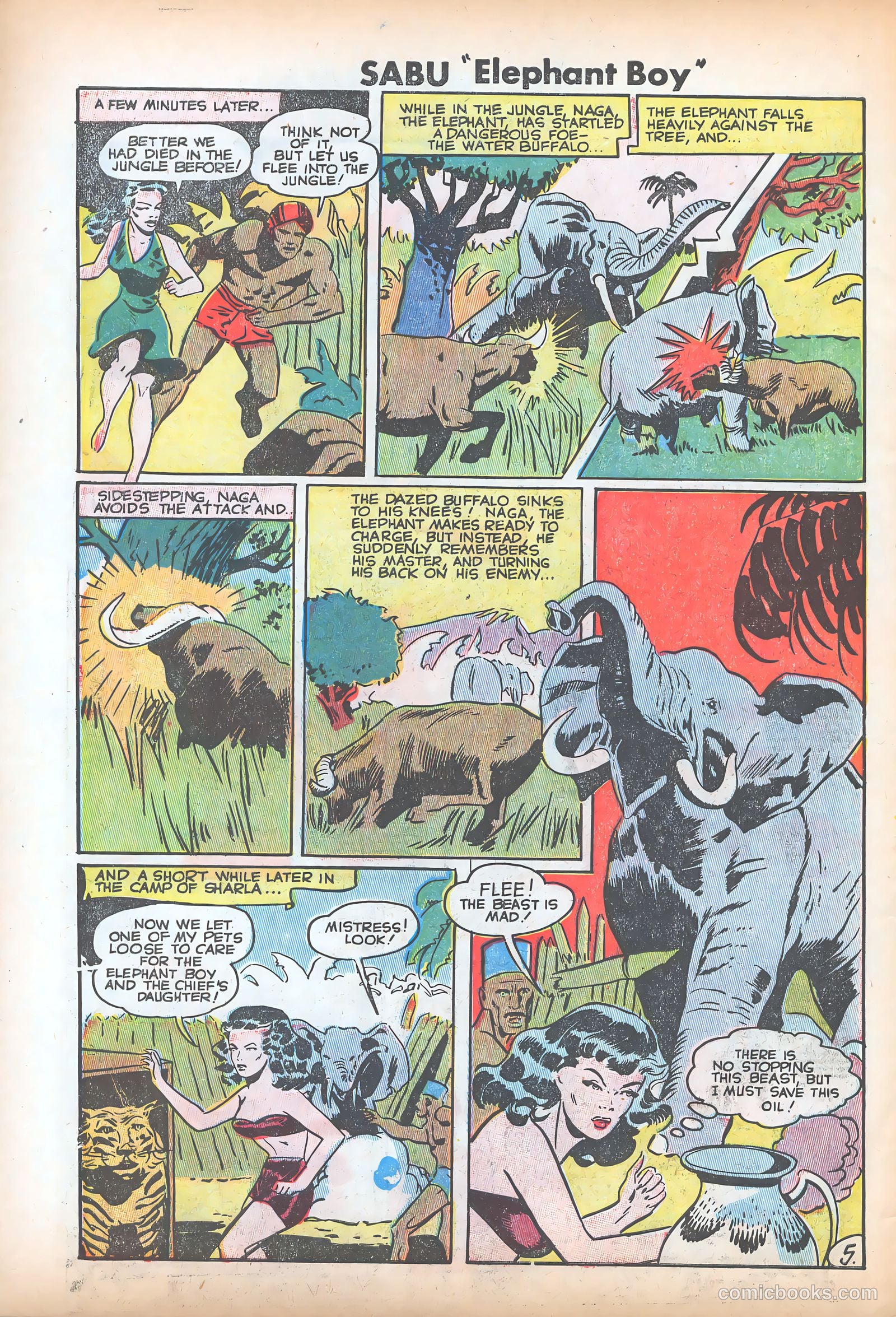 Sabu "Elephant Boy" #30 (1950) — page 6 of 36
