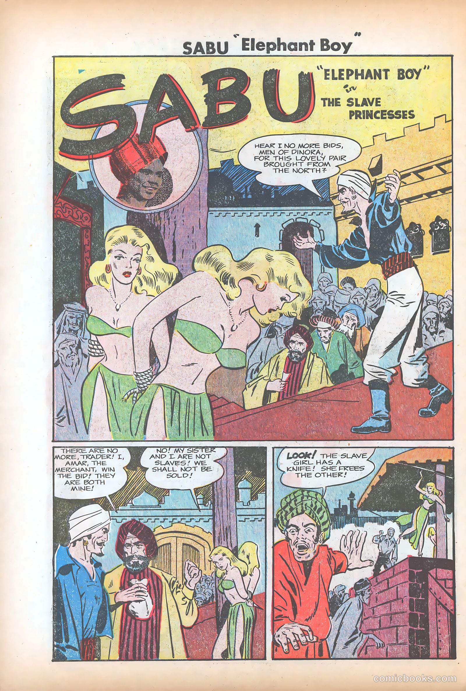 Sabu "Elephant Boy" #30 (1950) — page 10 of 36