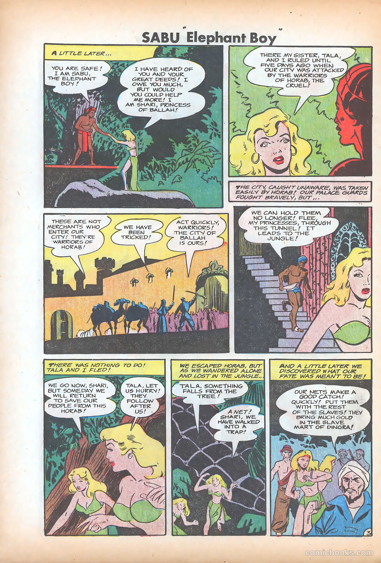 Sabu "Elephant Boy" #30 (1950) — page 12 of 36