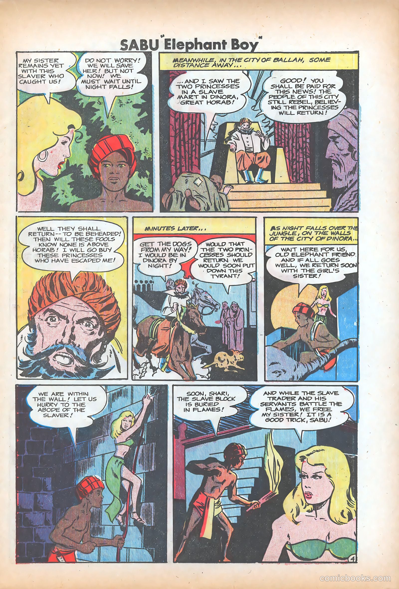 Sabu "Elephant Boy" #30 (1950) — page 13 of 36