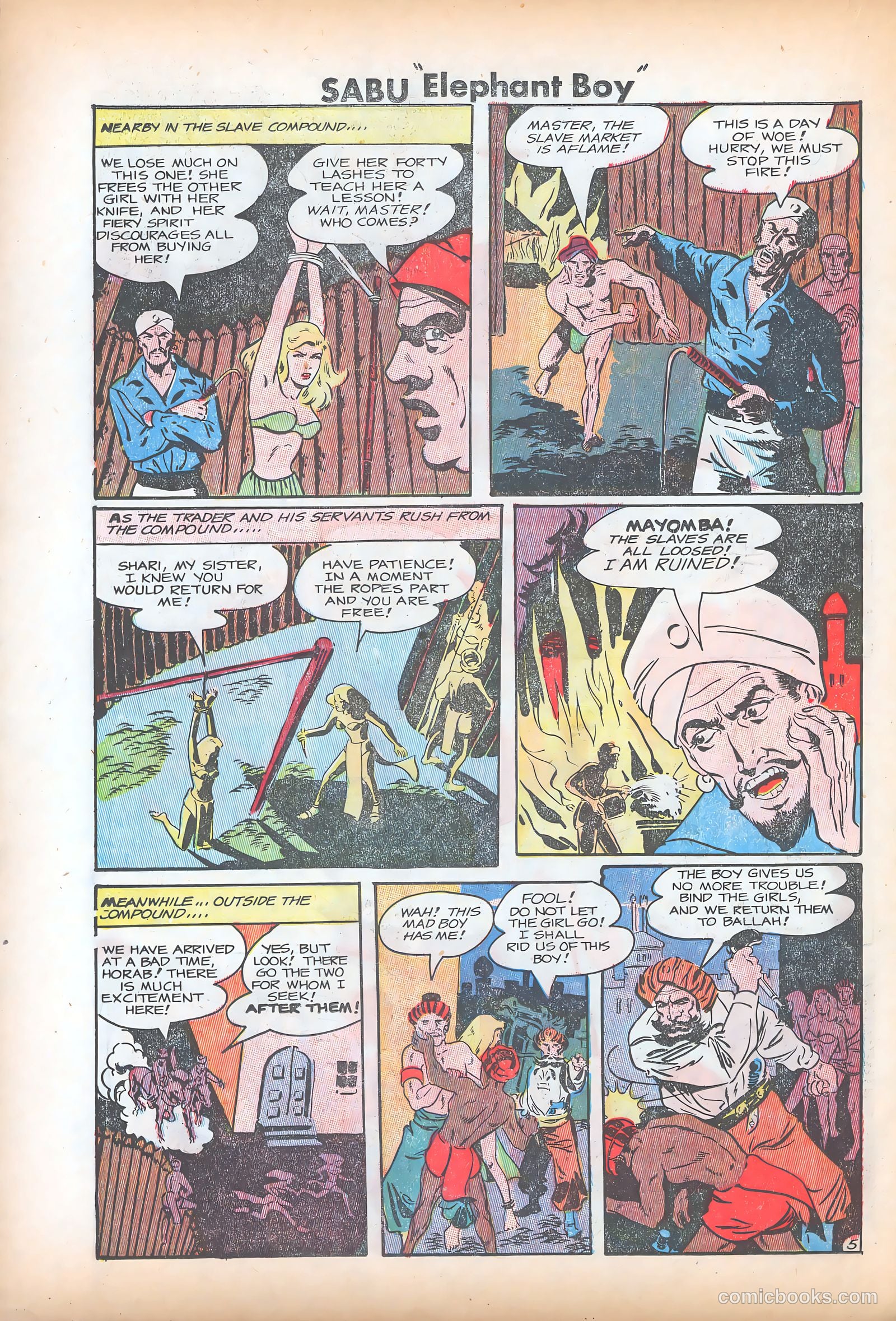 Sabu "Elephant Boy" #30 (1950) — page 14 of 36