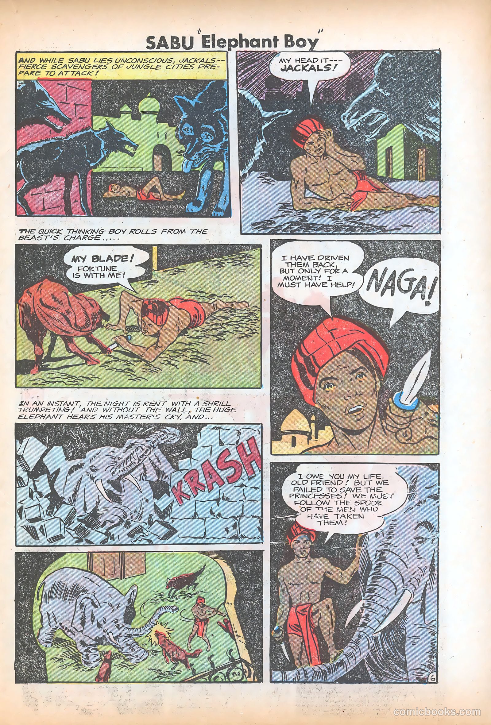 Sabu "Elephant Boy" #30 (1950) — page 15 of 36