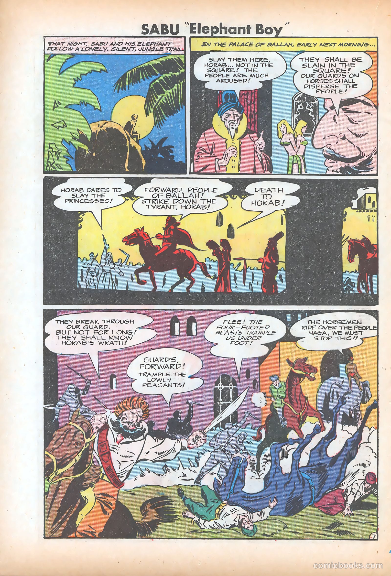 Sabu "Elephant Boy" #30 (1950) — page 16 of 36
