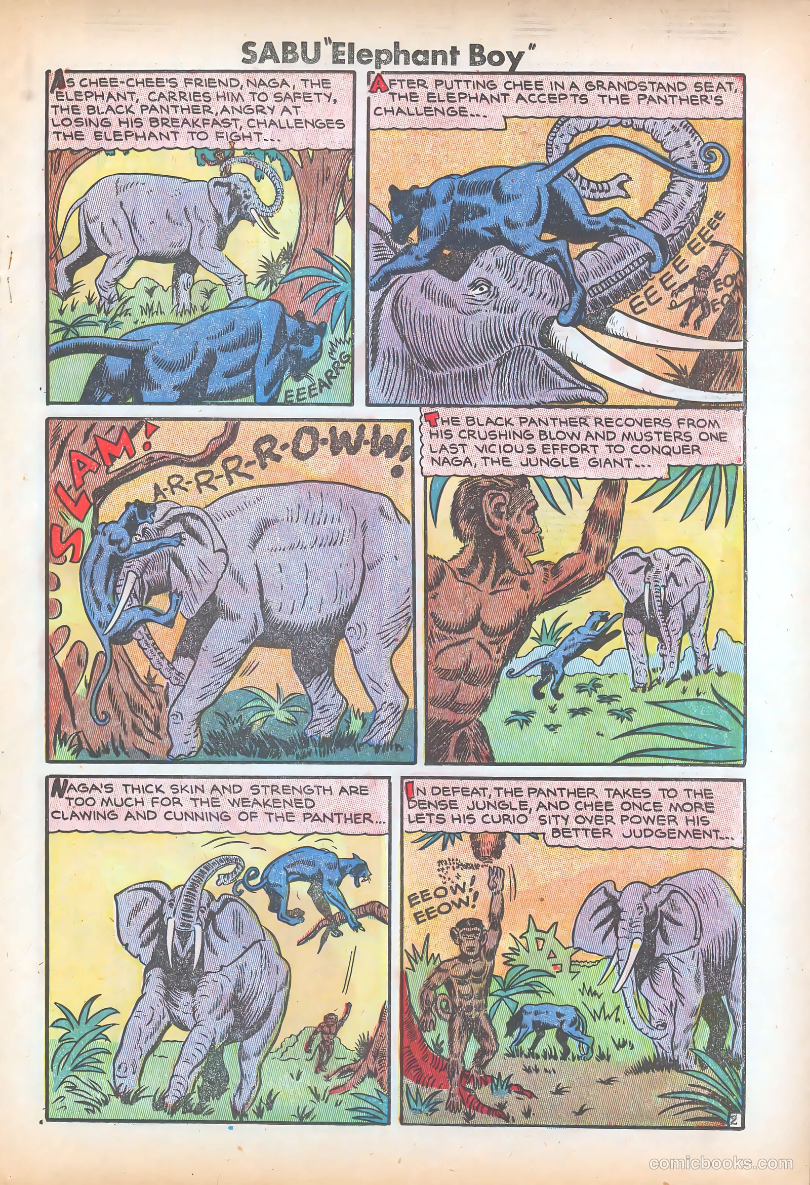 Sabu "Elephant Boy" #30 (1950) — page 19 of 36