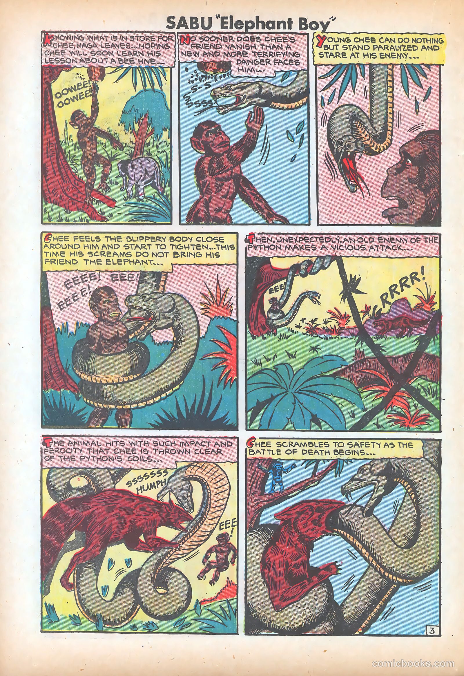 Sabu "Elephant Boy" #30 (1950) — page 20 of 36