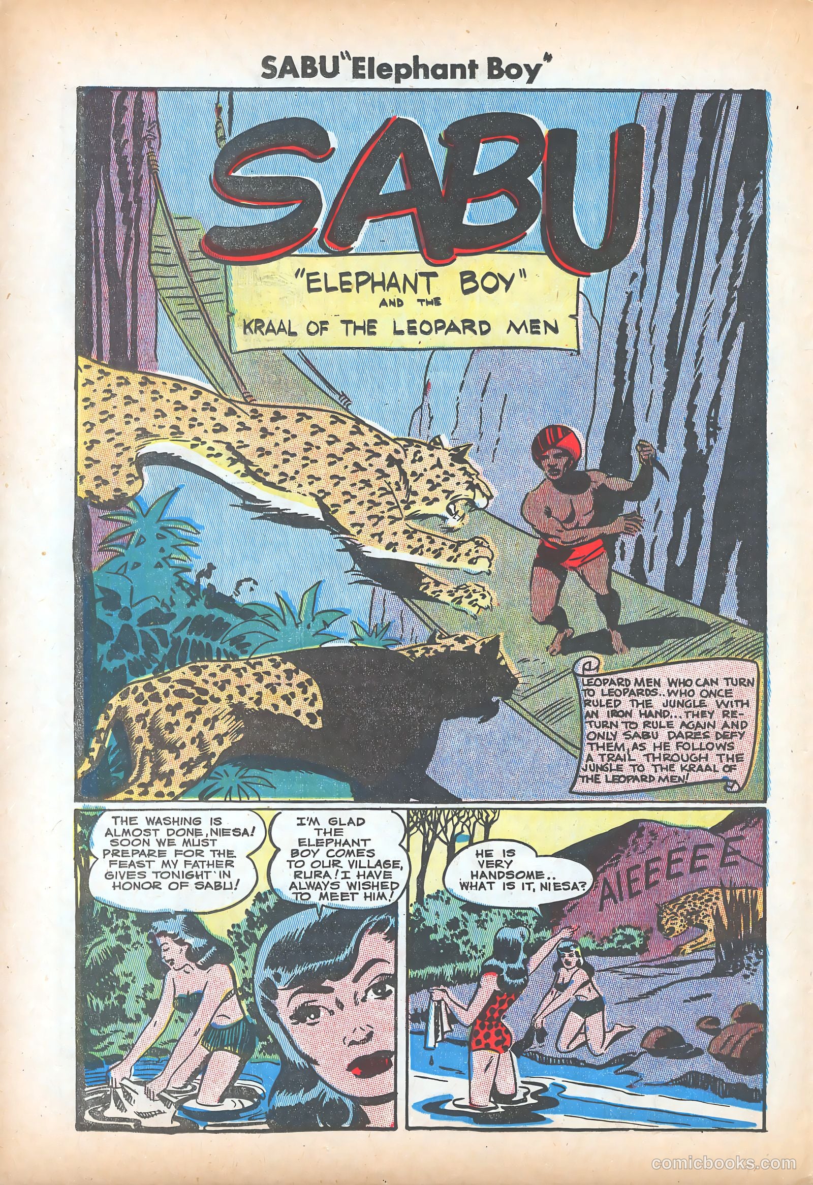 Sabu "Elephant Boy" #30 (1950) — page 24 of 36