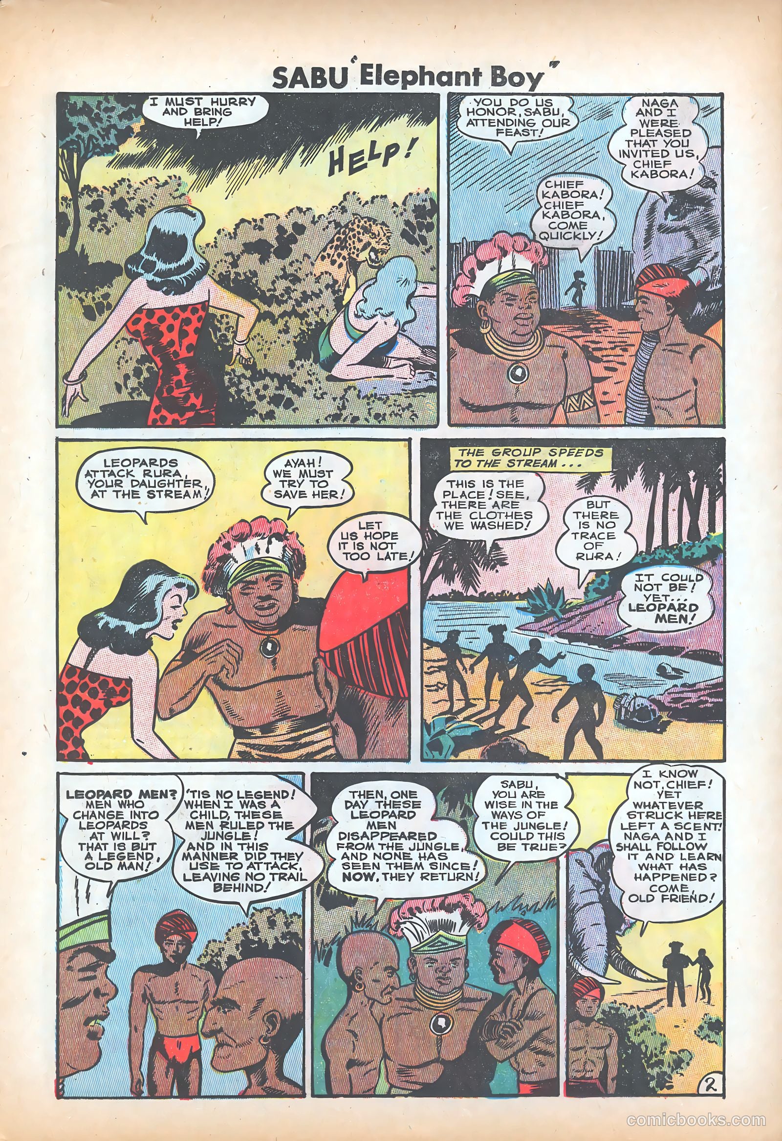 Sabu "Elephant Boy" #30 (1950) — page 25 of 36