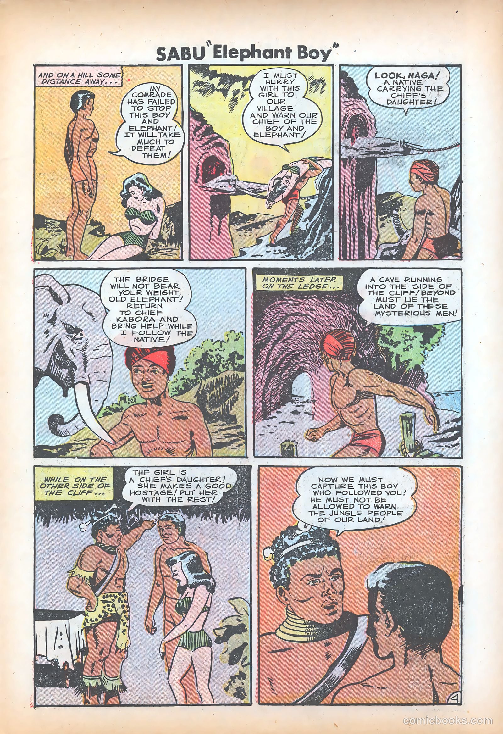 Sabu "Elephant Boy" #30 (1950) — page 27 of 36