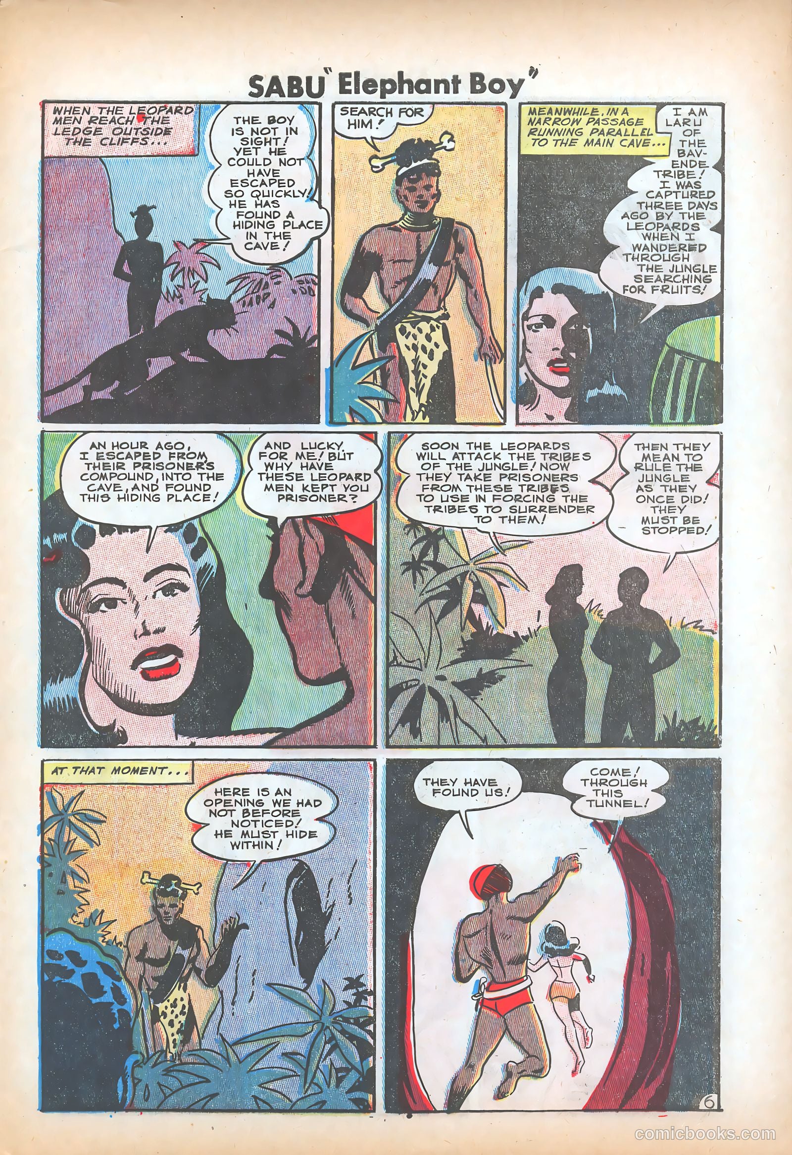 Sabu "Elephant Boy" #30 (1950) — page 29 of 36