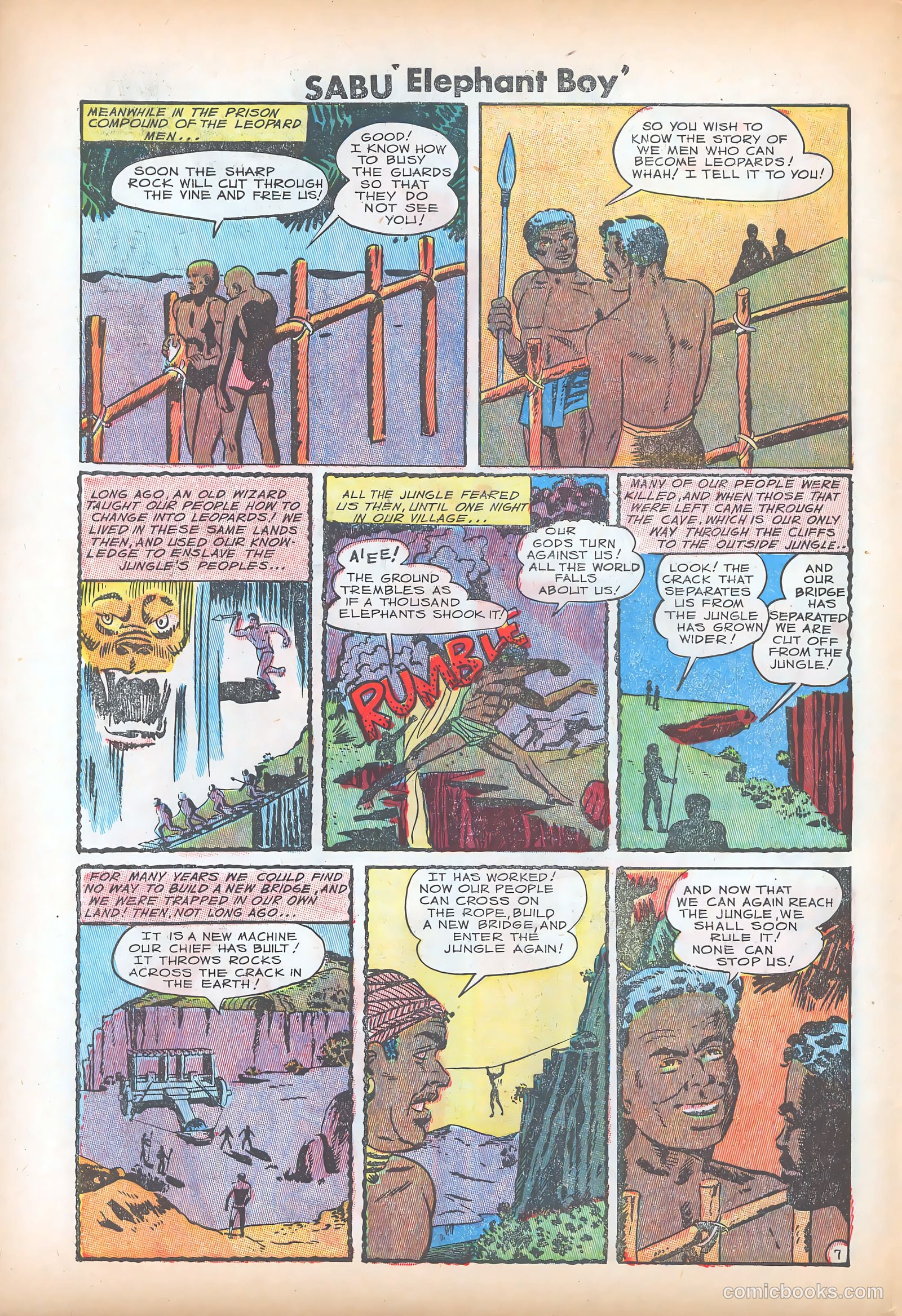 Sabu "Elephant Boy" #30 (1950) — page 30 of 36