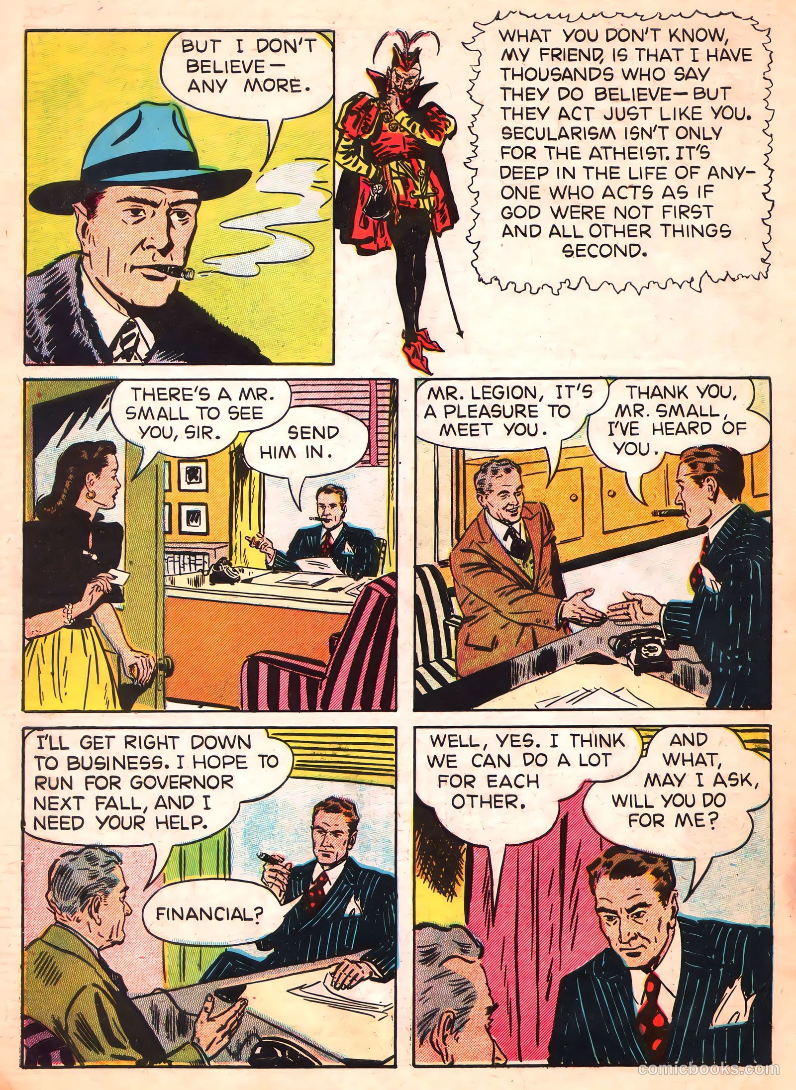 If the Devil Would Talk #nn (1950) — page 16 of 32