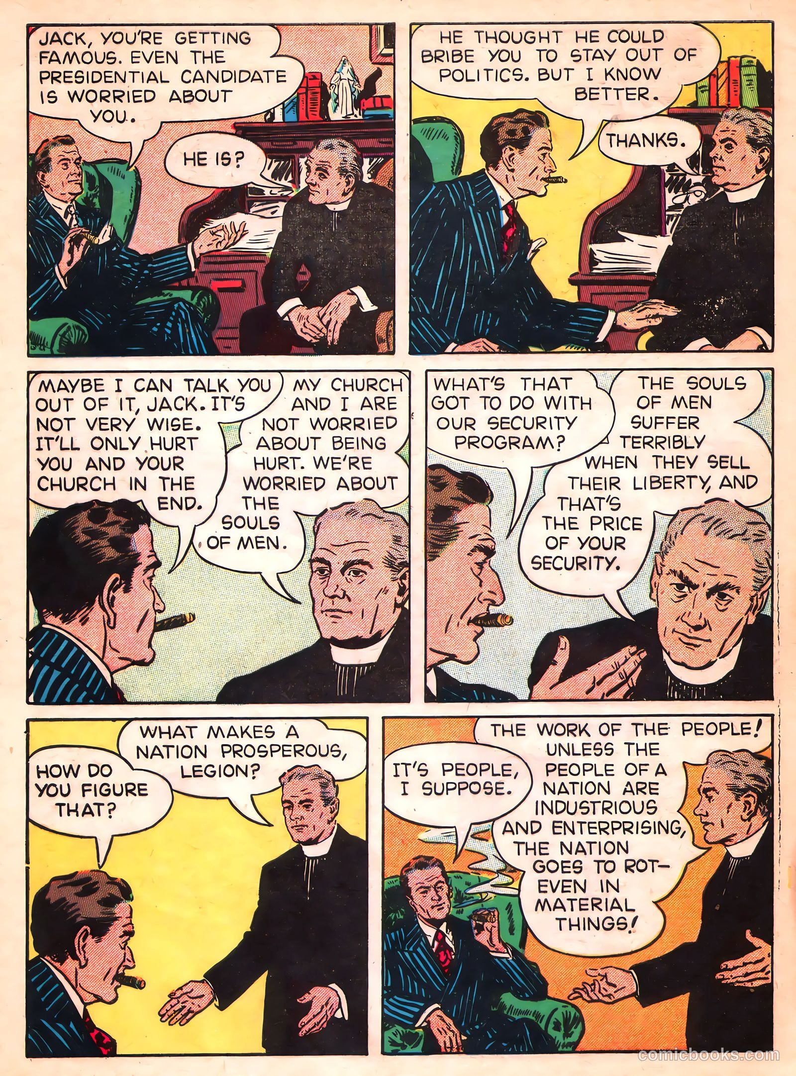 If the Devil Would Talk #nn (1950) — page 22 of 32