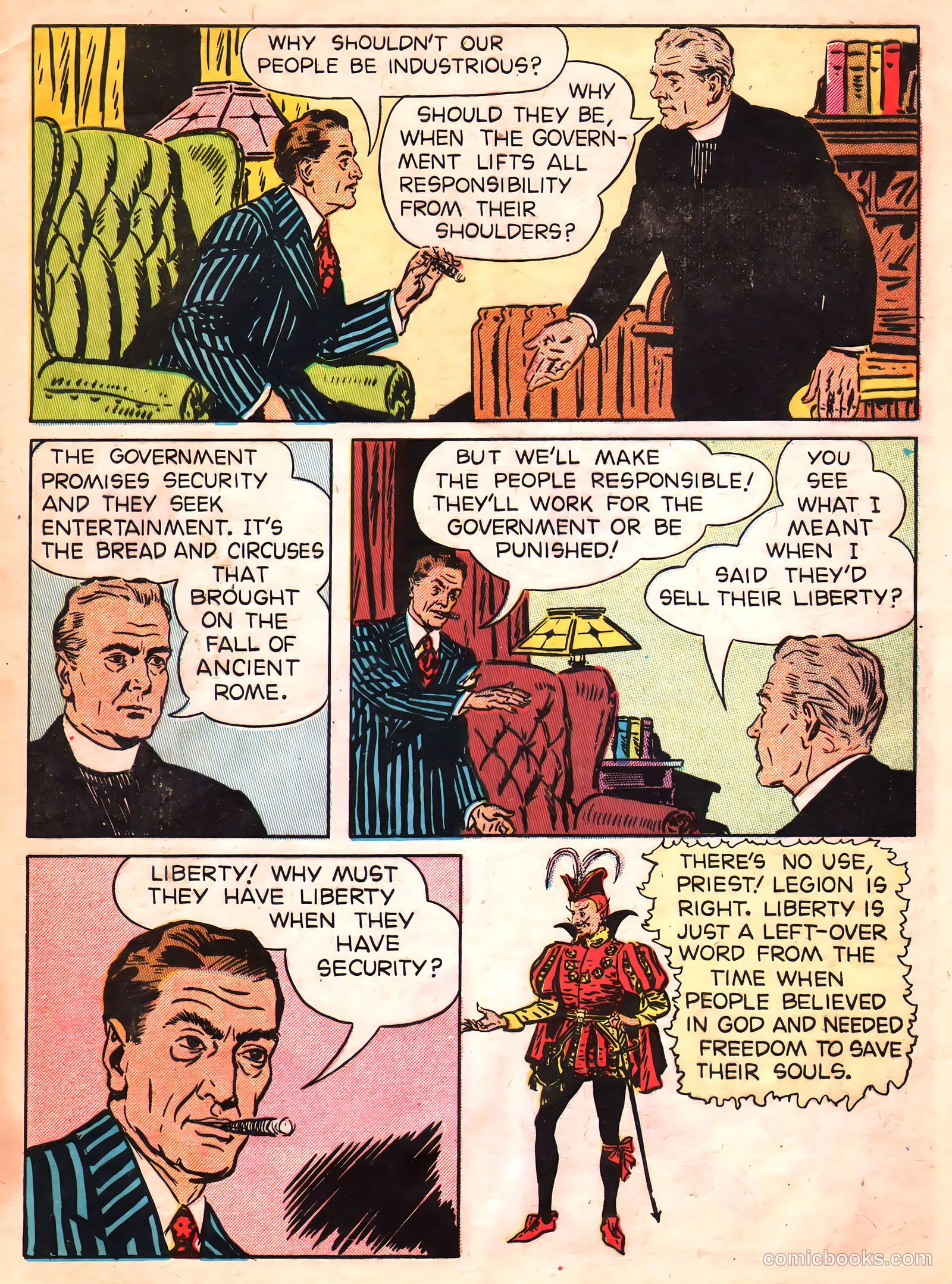 If the Devil Would Talk #nn (1950) — page 23 of 32