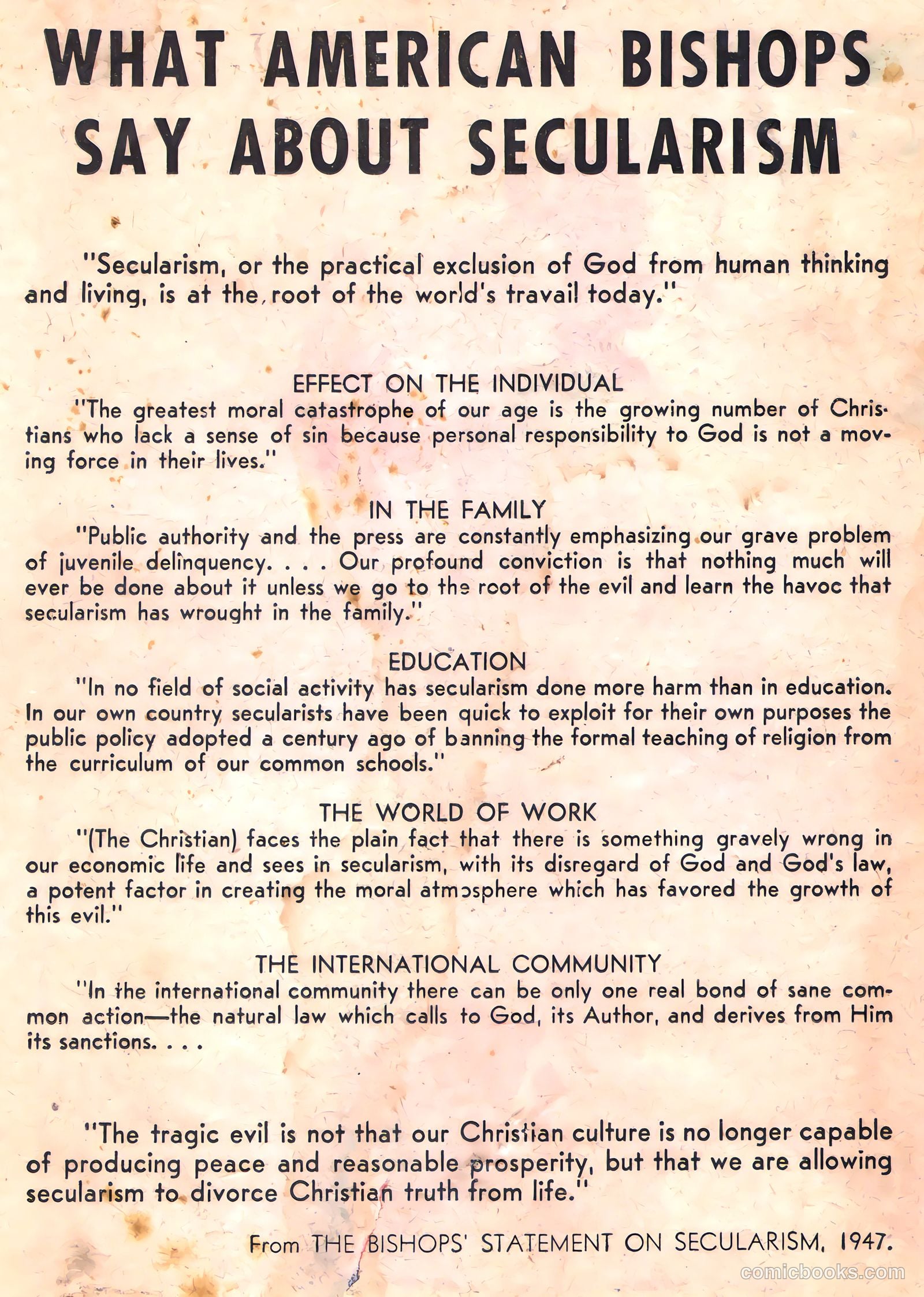 If the Devil Would Talk #nn (1950) — page 32 of 32