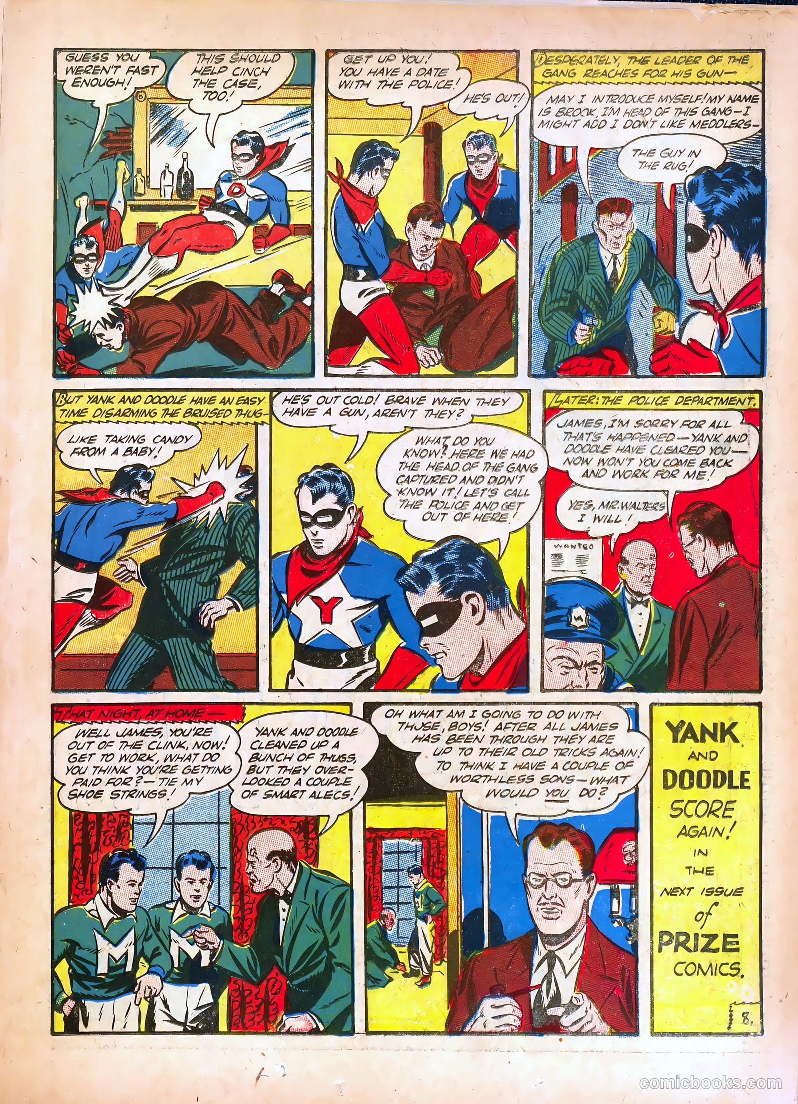 Prize Comics #19 (1940) — page 35 of 68