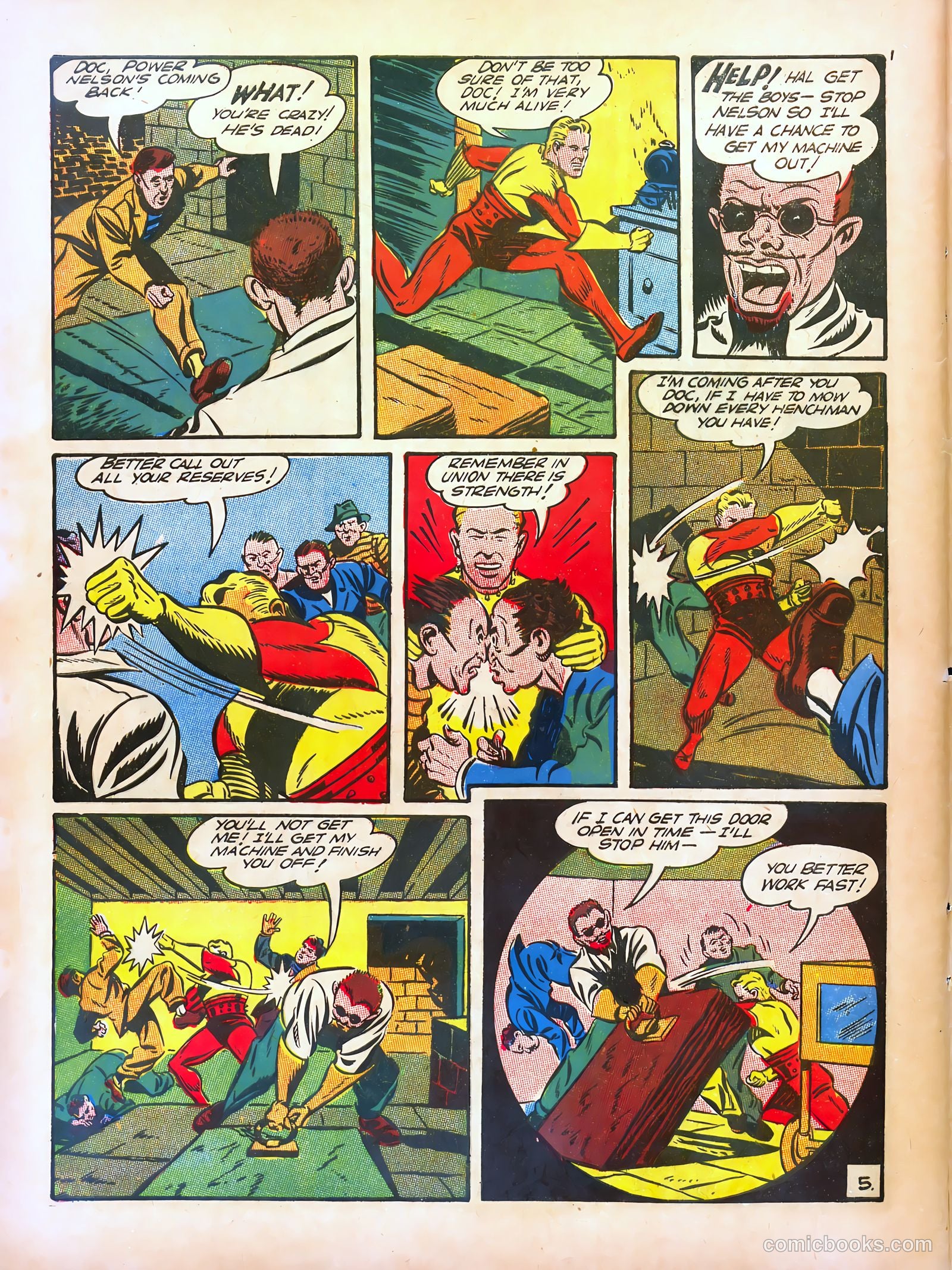 Prize Comics #19 (1940) — page 64 of 68