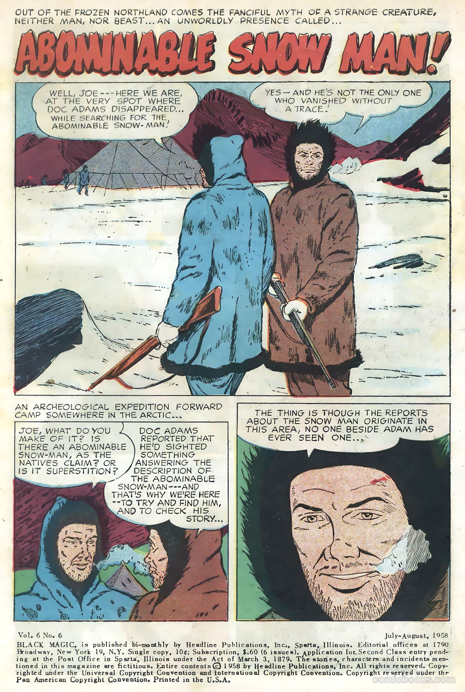 Black Magic #39 (1953) — page 3 of 36
