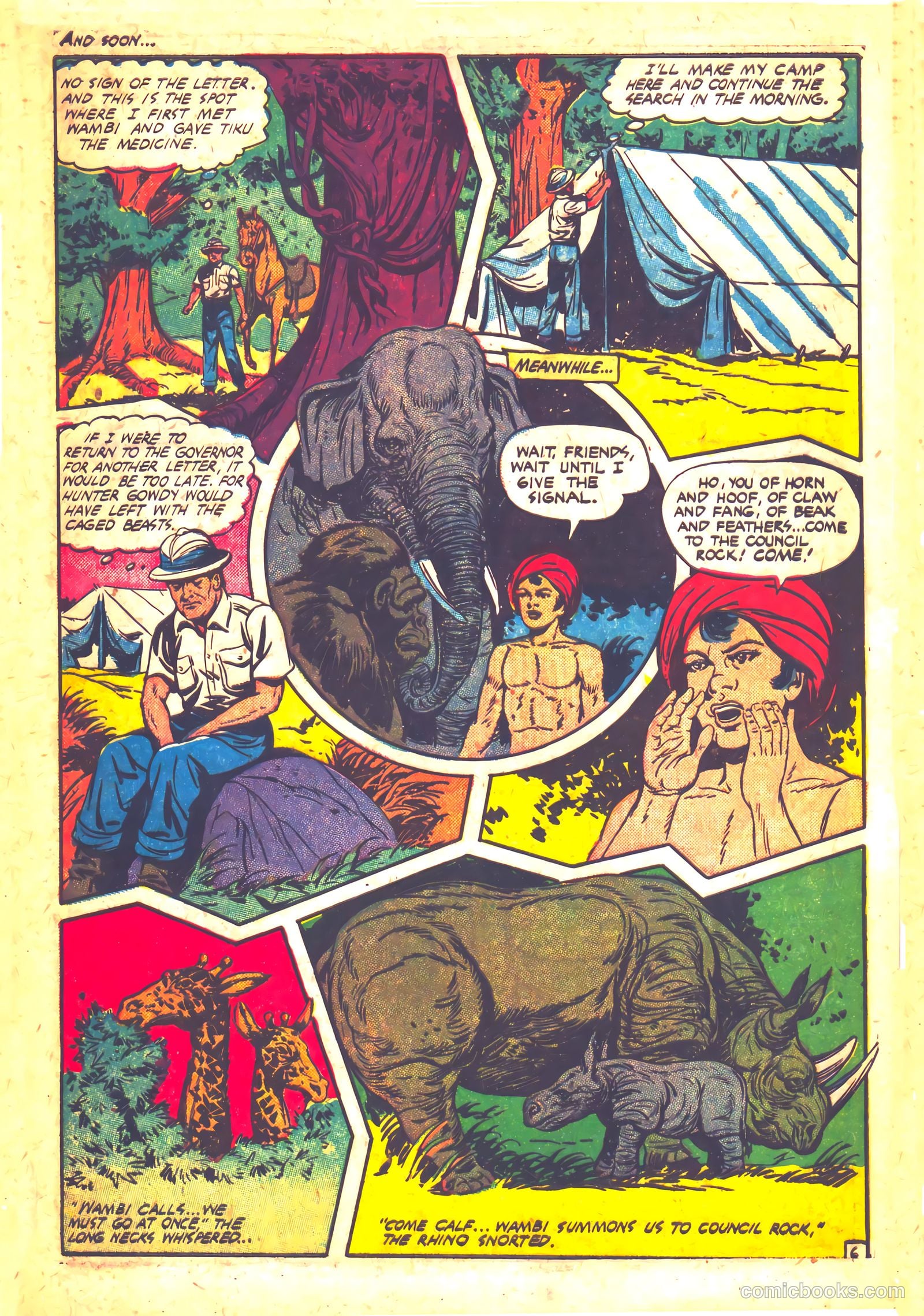 Wambi #12 (1958) — page 8 of 35
