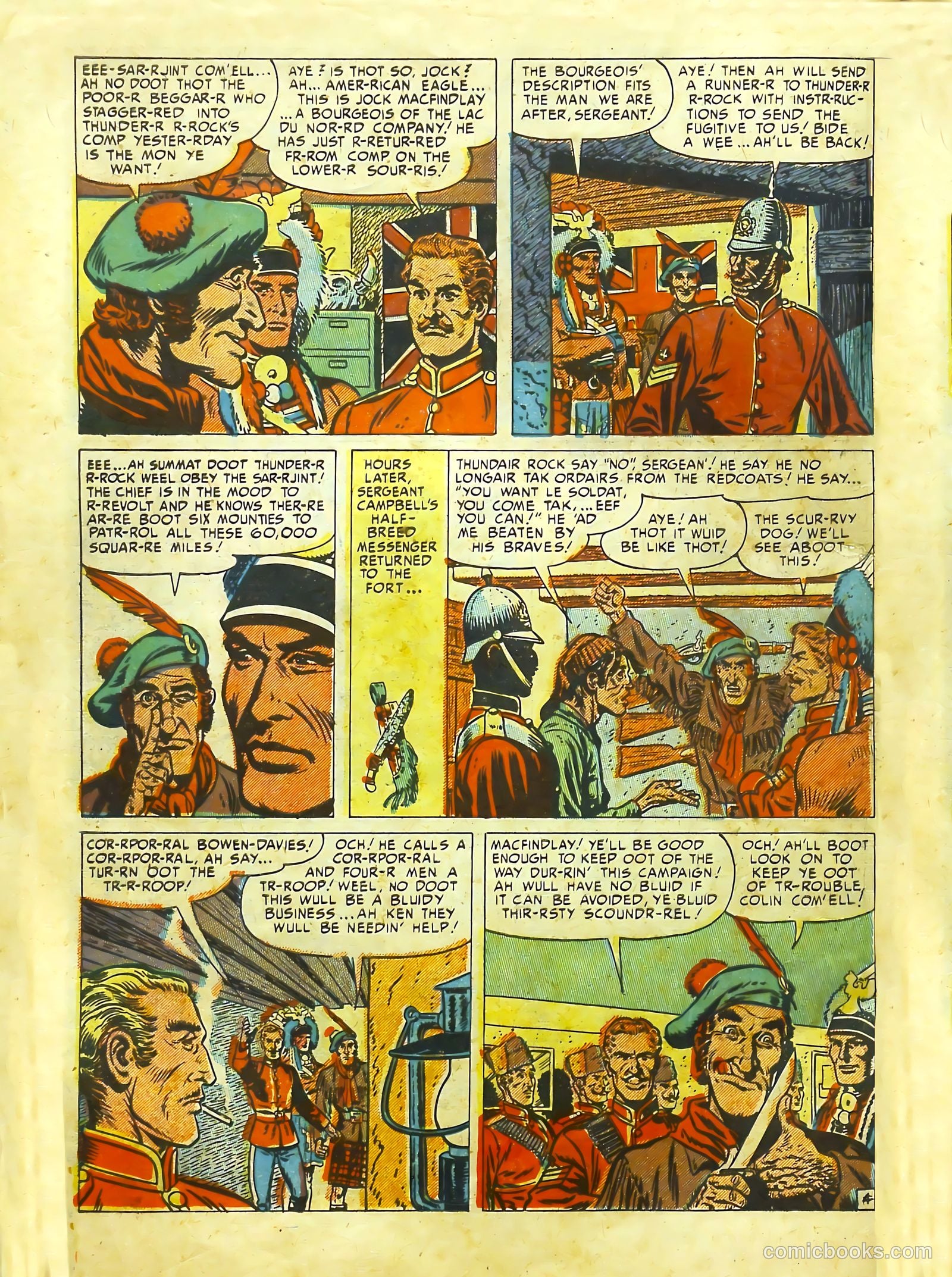 Prize Comics Western #94 (1950) — page 6 of 36