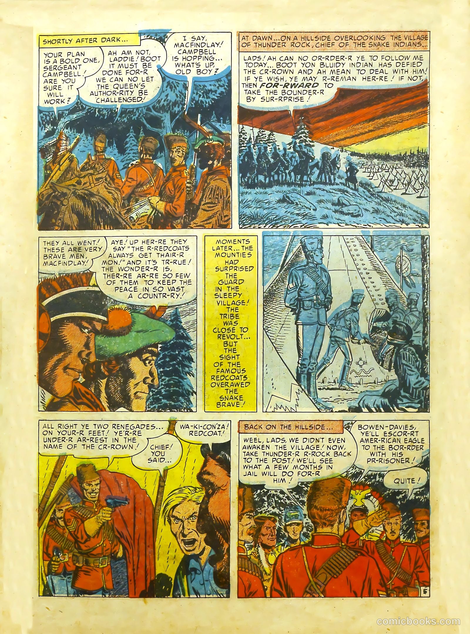 Prize Comics Western #94 (1950) — page 7 of 36