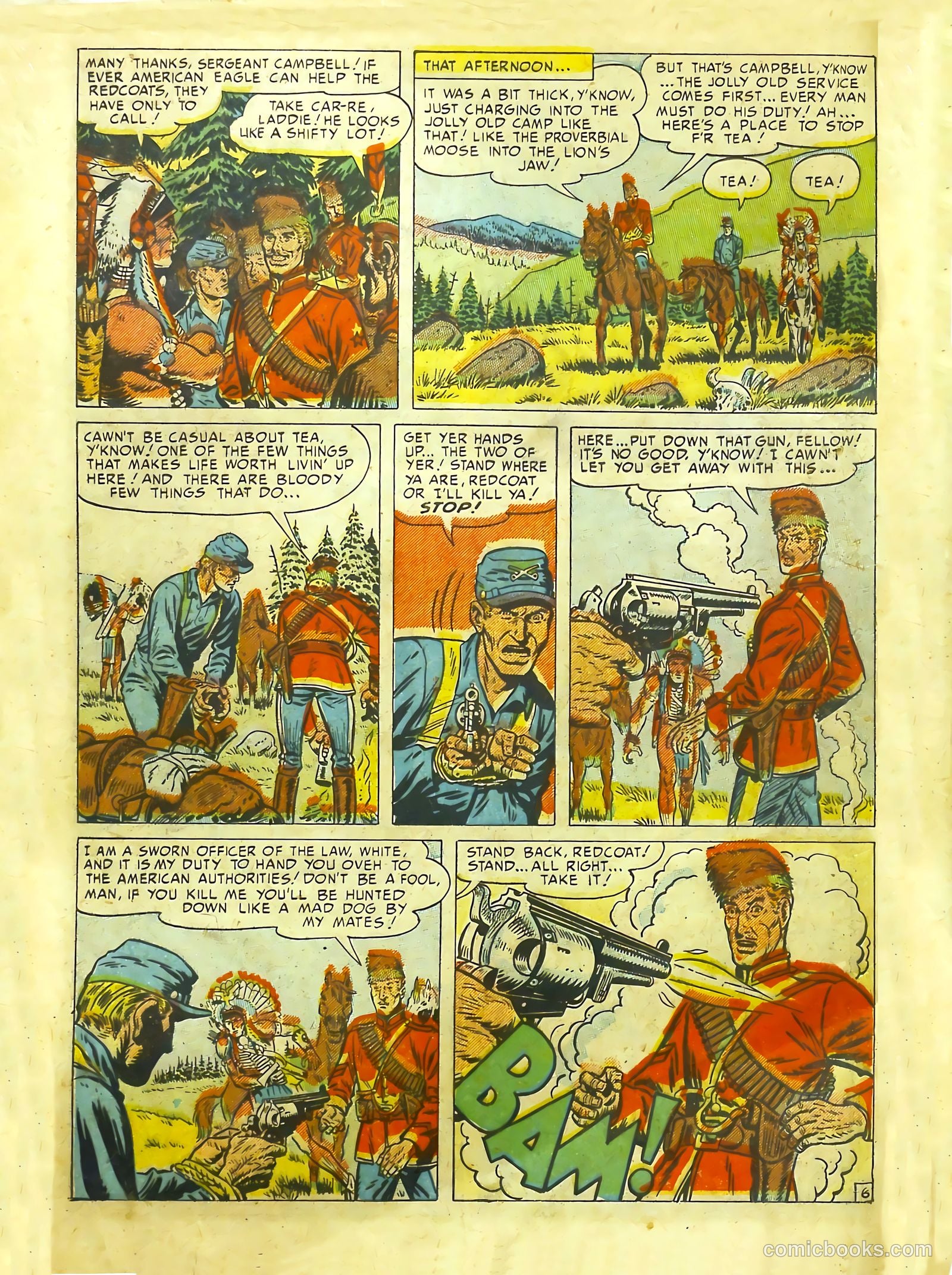 Prize Comics Western #94 (1950) — page 8 of 36