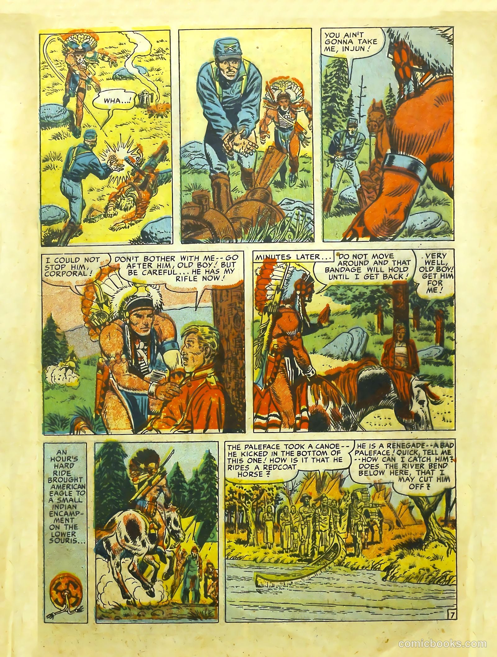 Prize Comics Western #94 (1950) — page 9 of 36