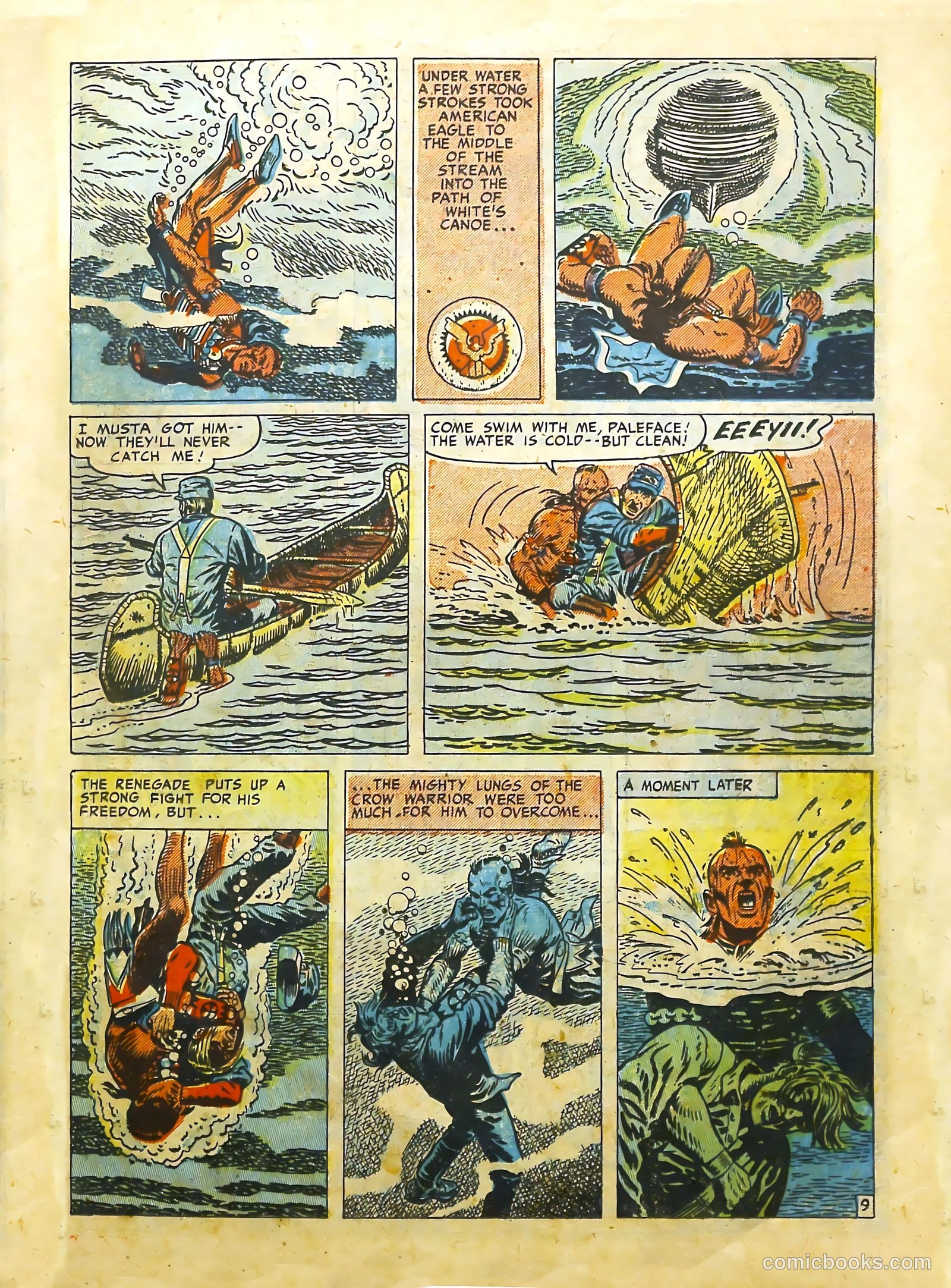 Prize Comics Western #94 (1950) — page 11 of 36