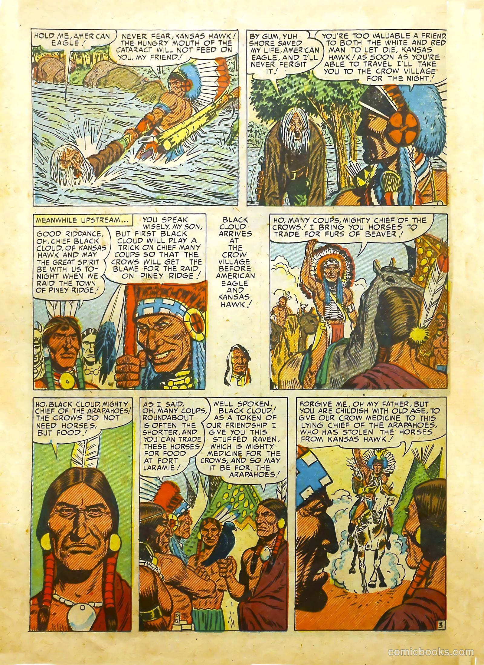Prize Comics Western #94 (1950) — page 18 of 36