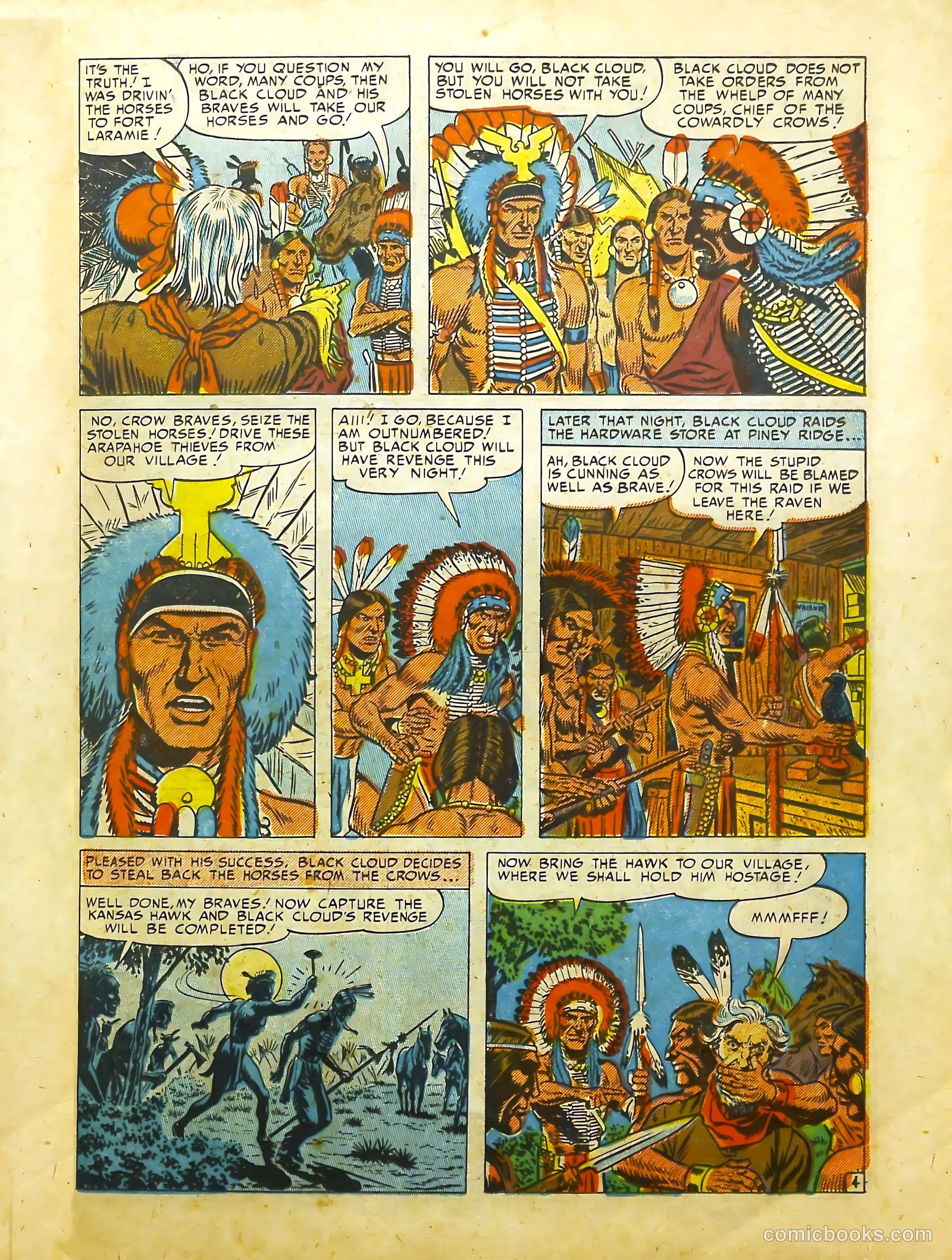 Prize Comics Western #94 (1950) — page 19 of 36