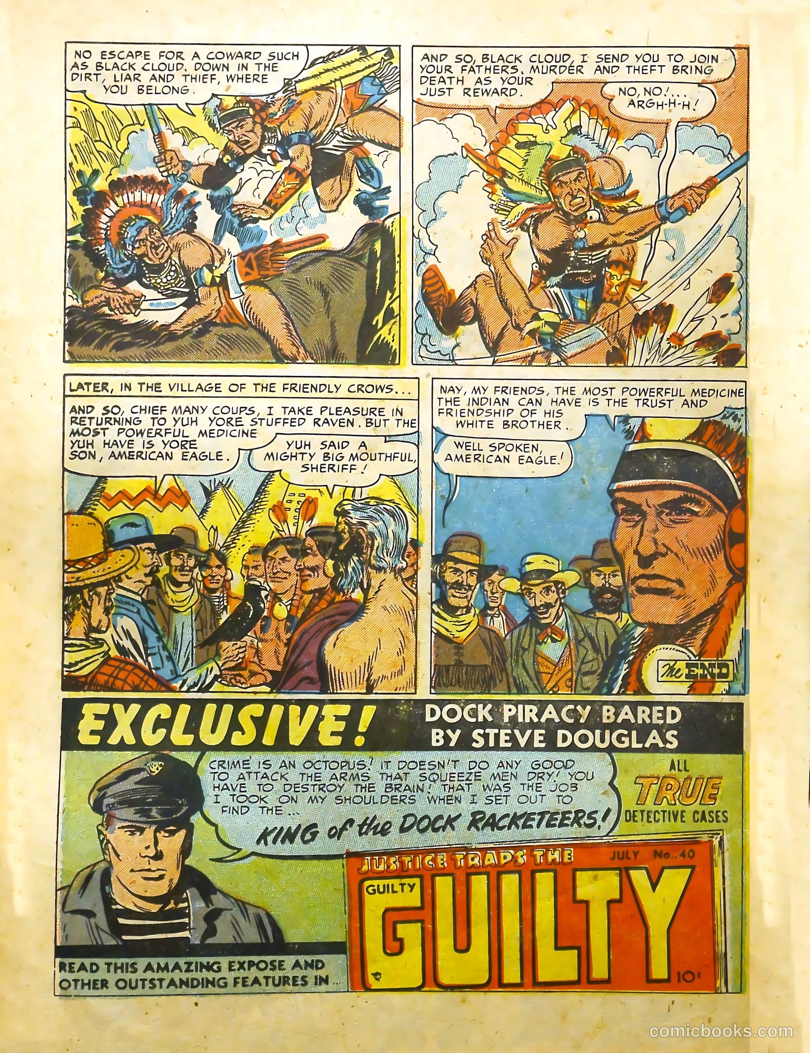 Prize Comics Western #94 (1950) — page 22 of 36