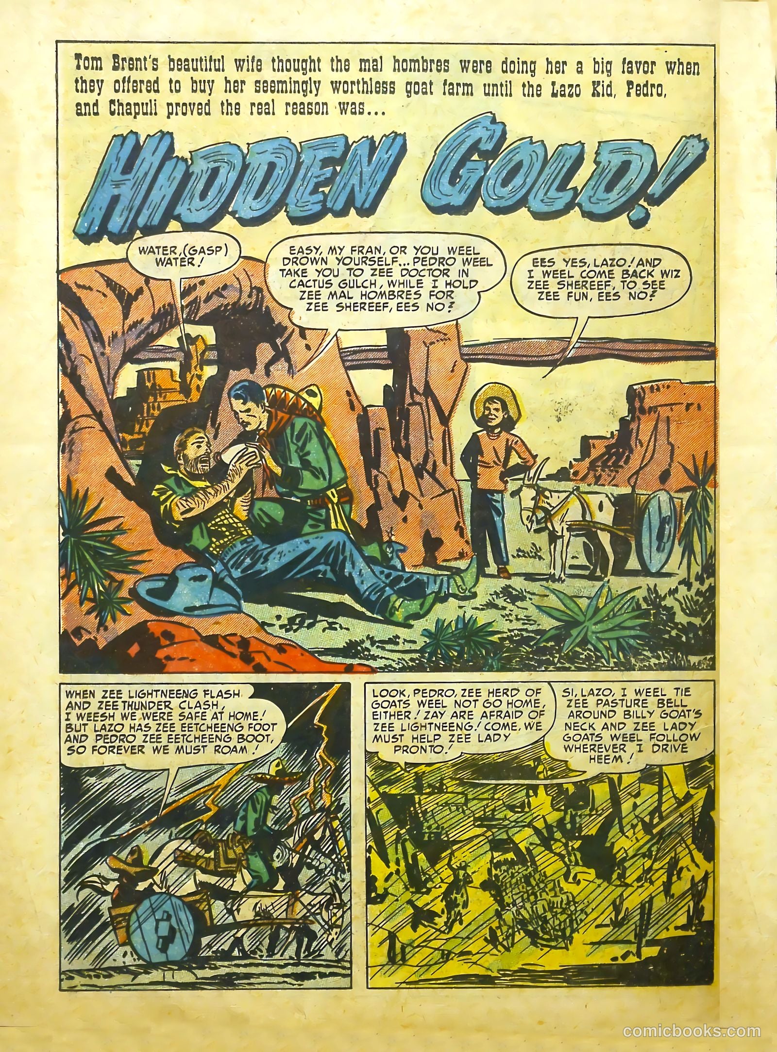 Prize Comics Western #94 (1950) — page 26 of 36
