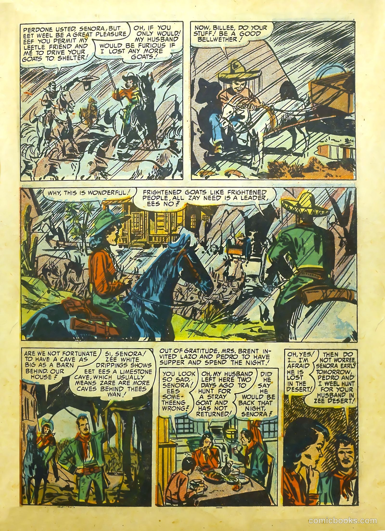 Prize Comics Western #94 (1950) — page 27 of 36