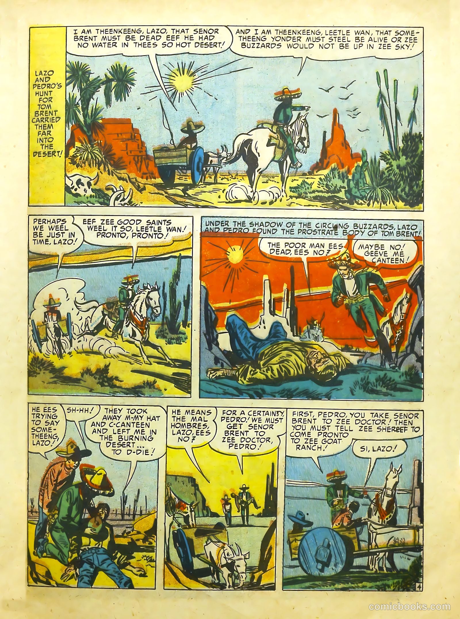 Prize Comics Western #94 (1950) — page 29 of 36