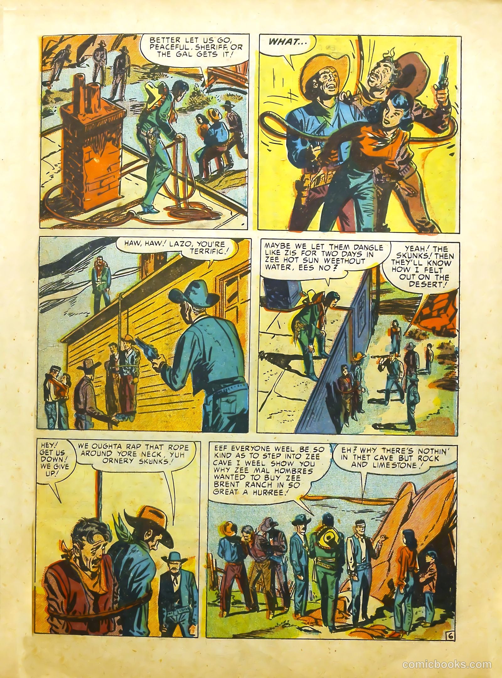 Prize Comics Western #94 (1950) — page 31 of 36
