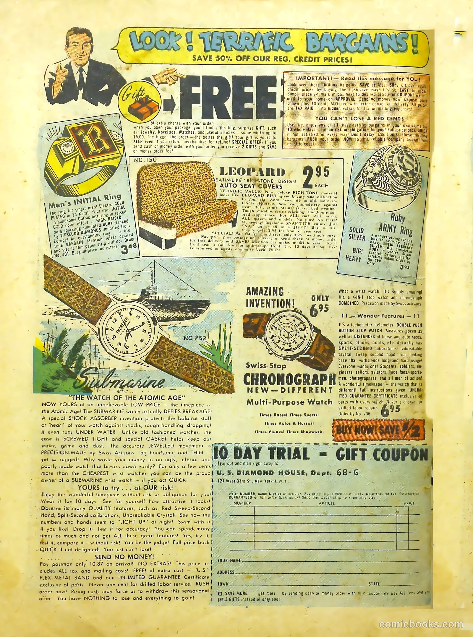 Prize Comics Western #94 (1950) — page 34 of 36