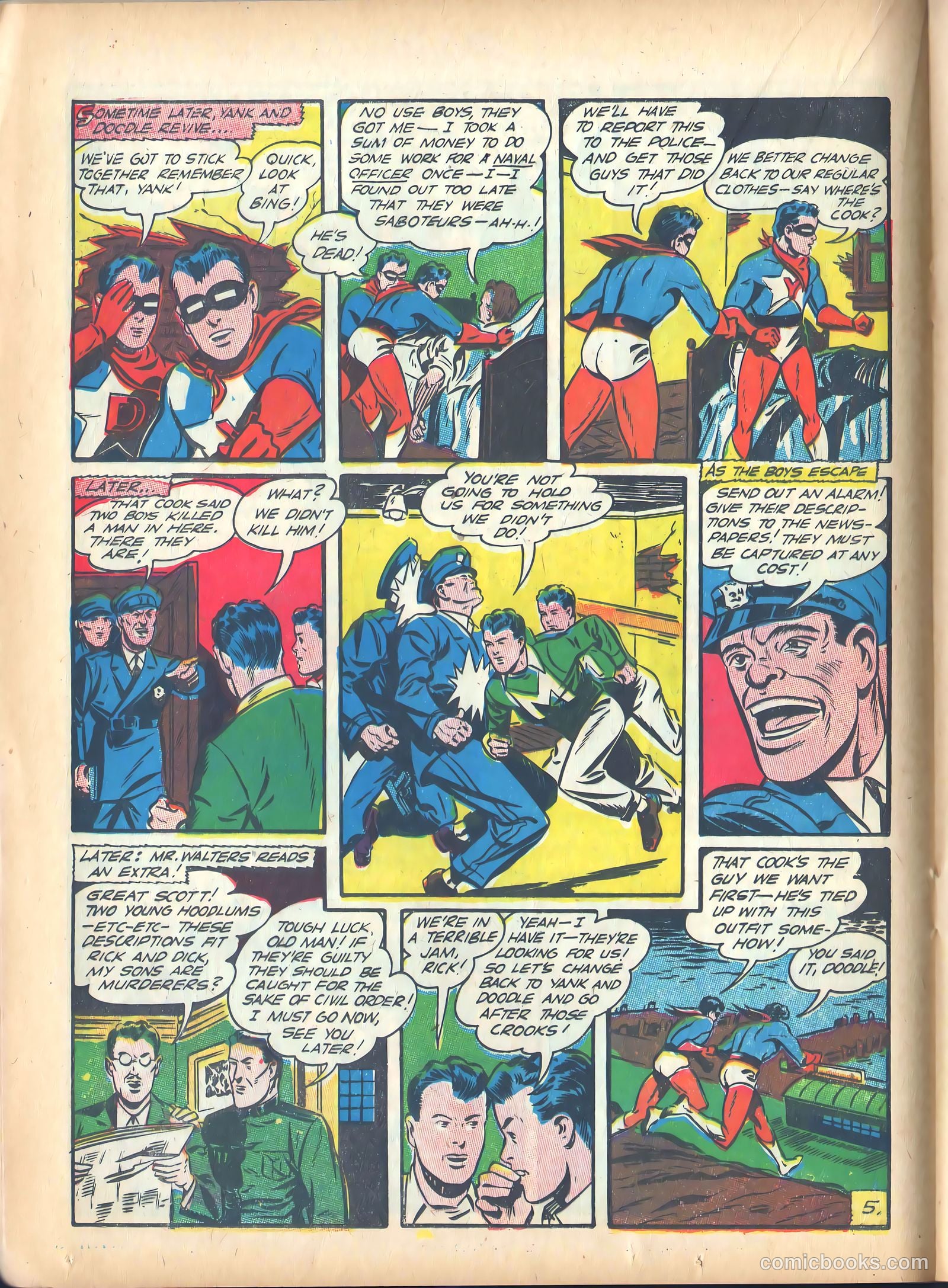 Prize Comics #21 (1940) — page 32 of 68