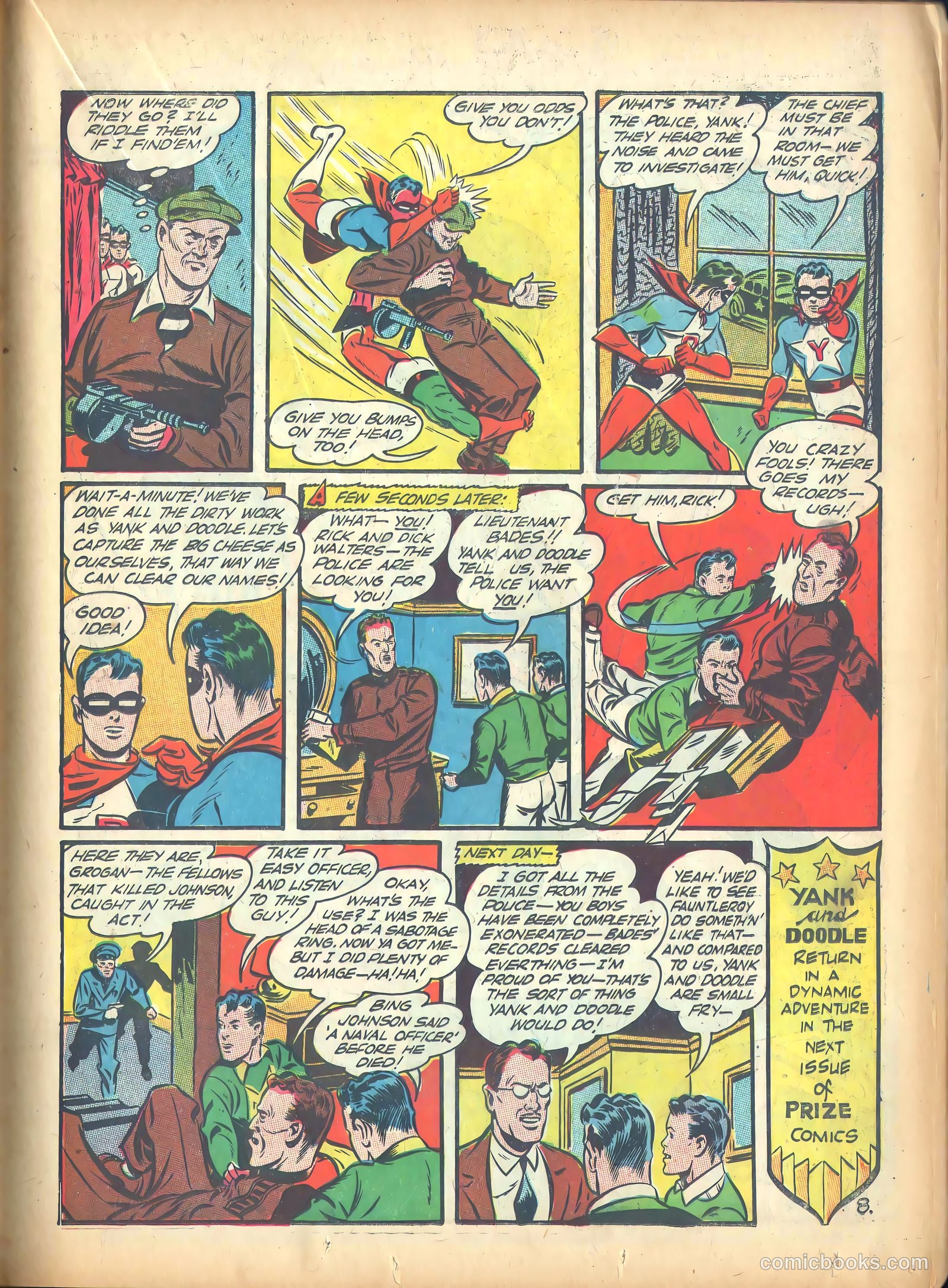 Prize Comics #21 (1940) — page 35 of 68