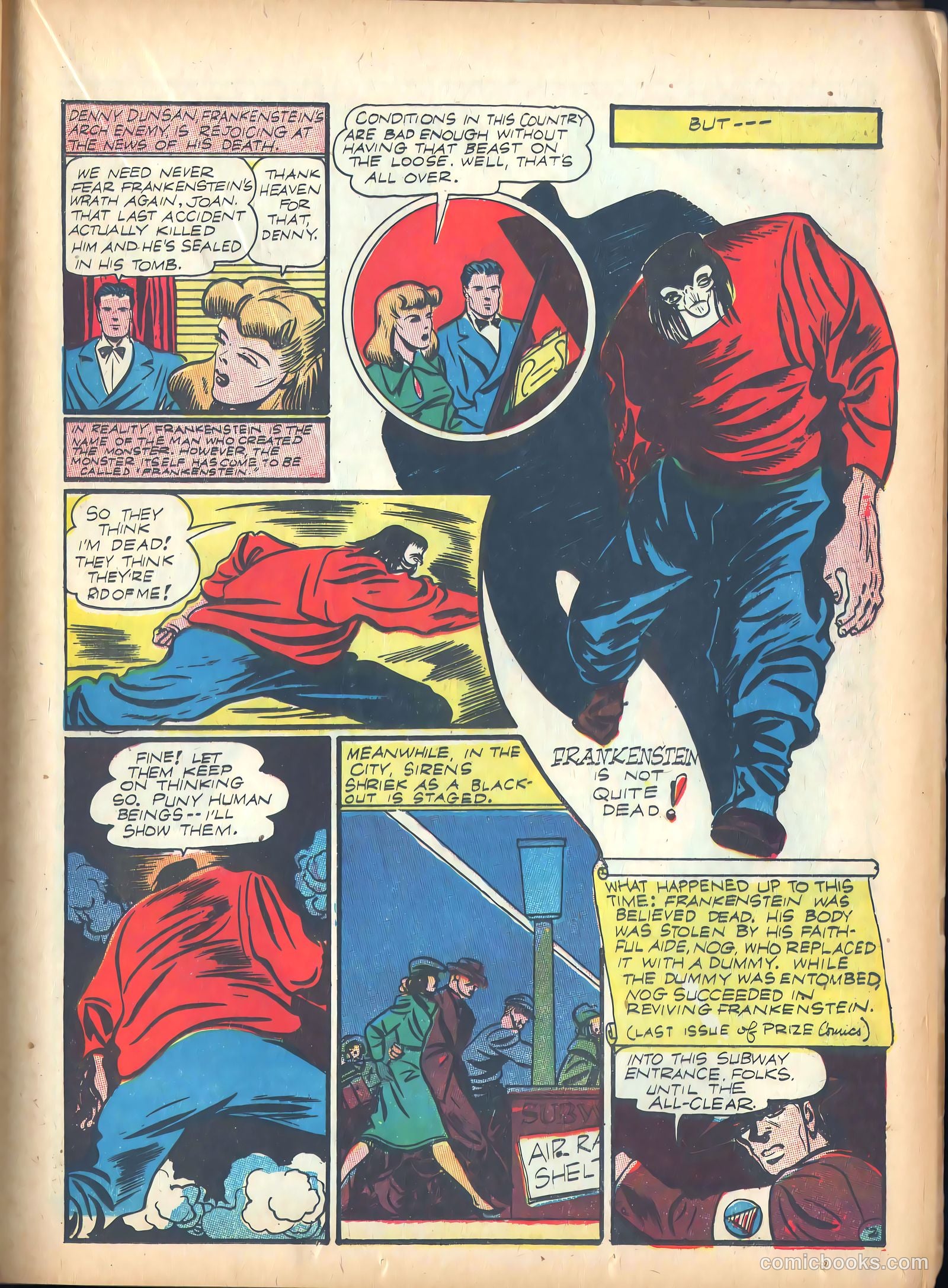 Prize Comics #21 (1940) — page 37 of 68