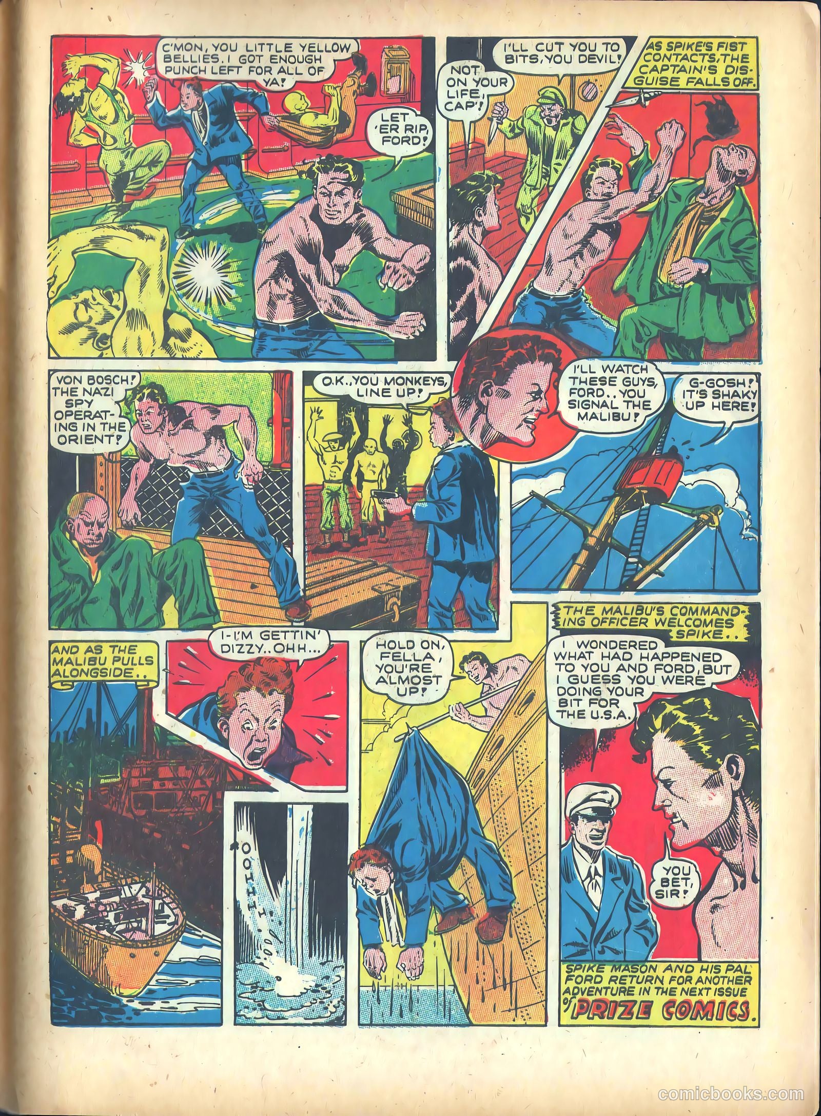 Prize Comics #21 (1940) — page 61 of 68