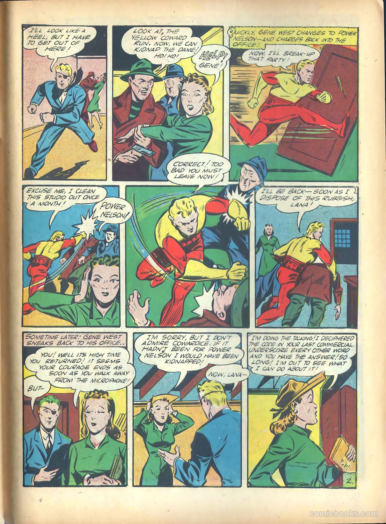 Prize Comics #21 (1940) — page 63 of 68