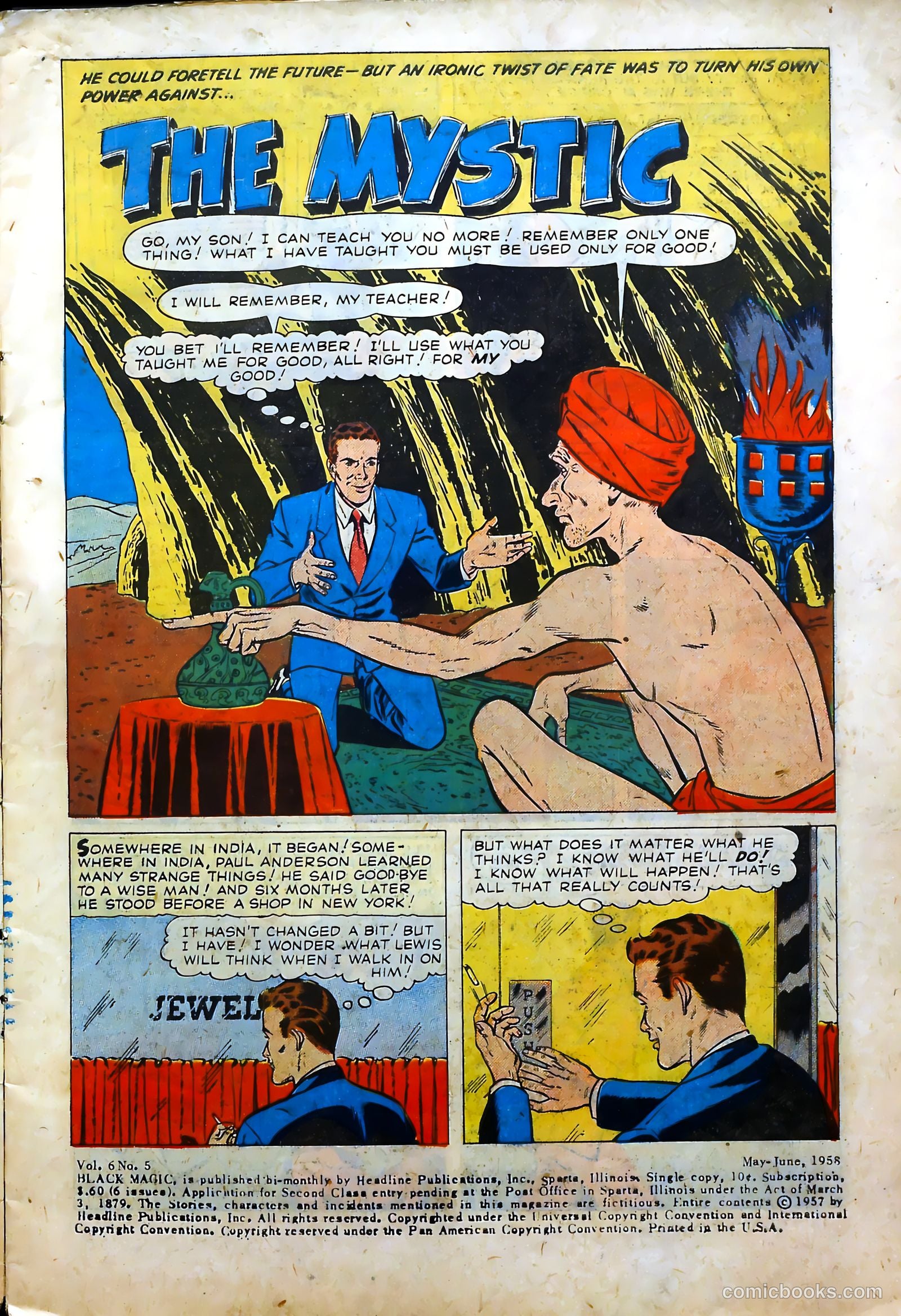 Black Magic #38 (1953) — page 3 of 36